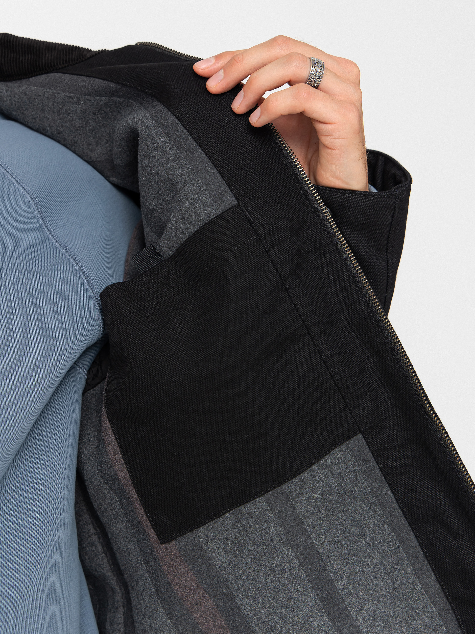 Carhartt WIP Jacket Detroit (black/black/rigid)