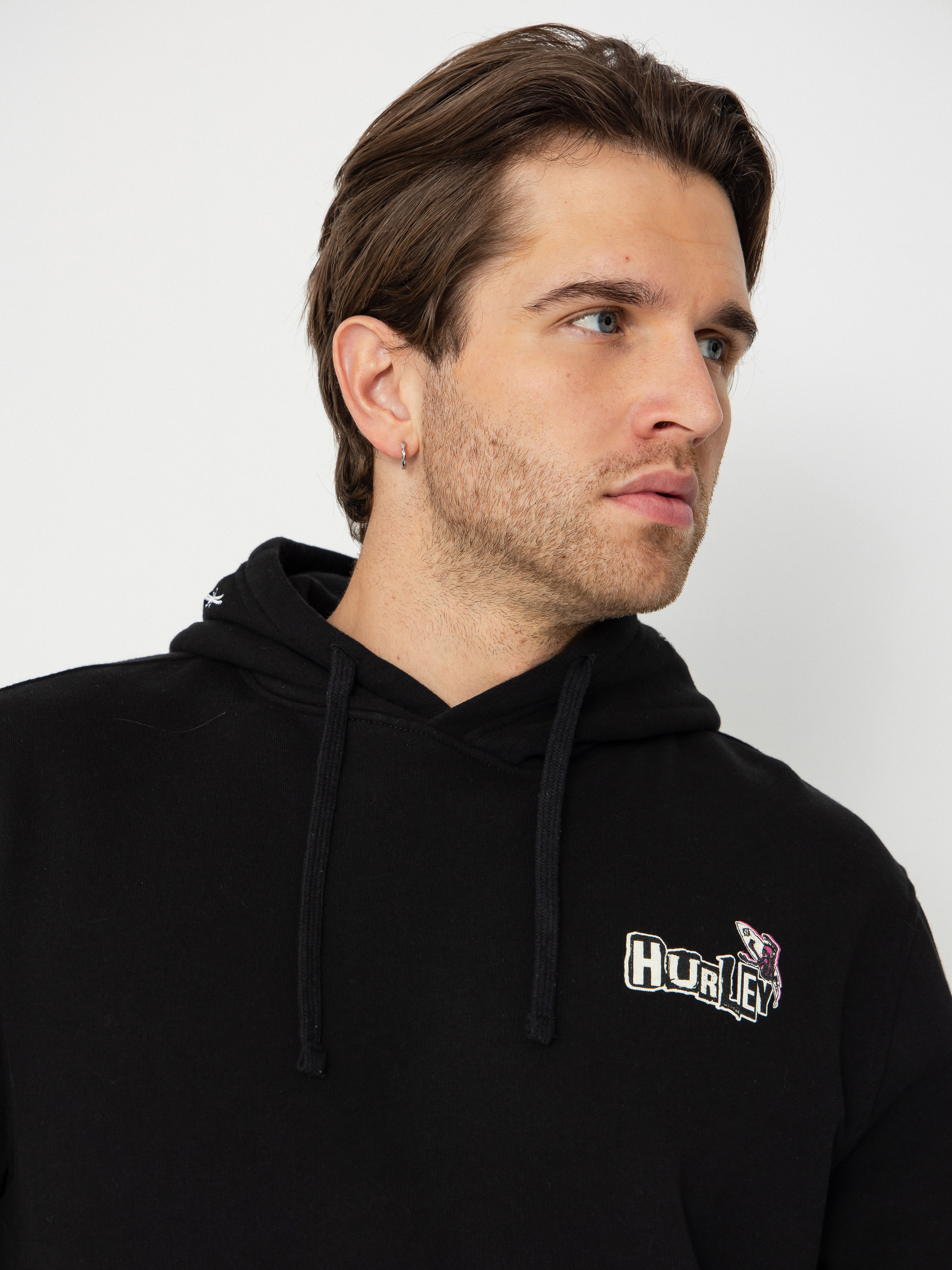 Hurley Hoodie Wave Anarchy HD (black)
