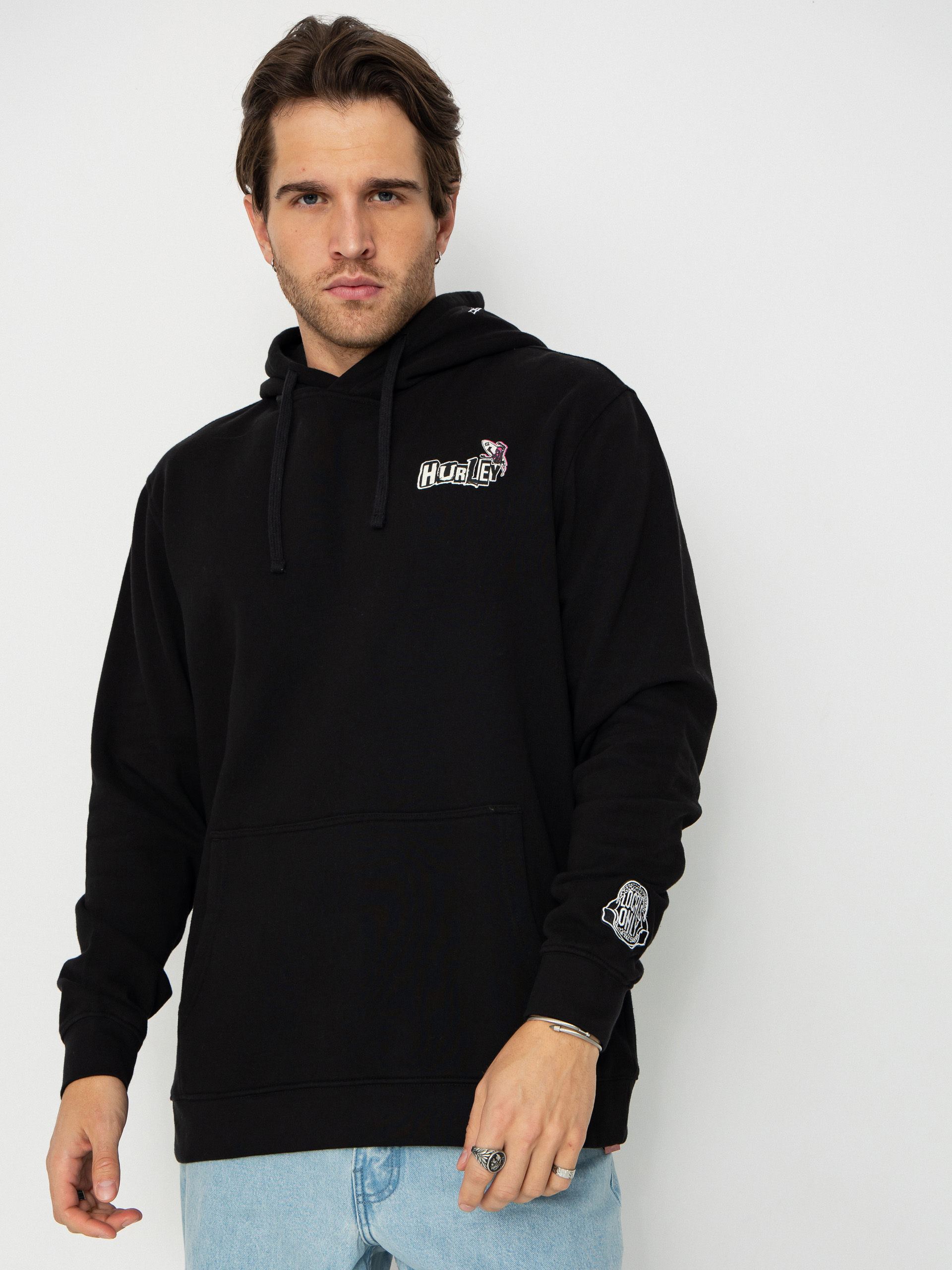 Hurley Hoodie Wave Anarchy HD (black)