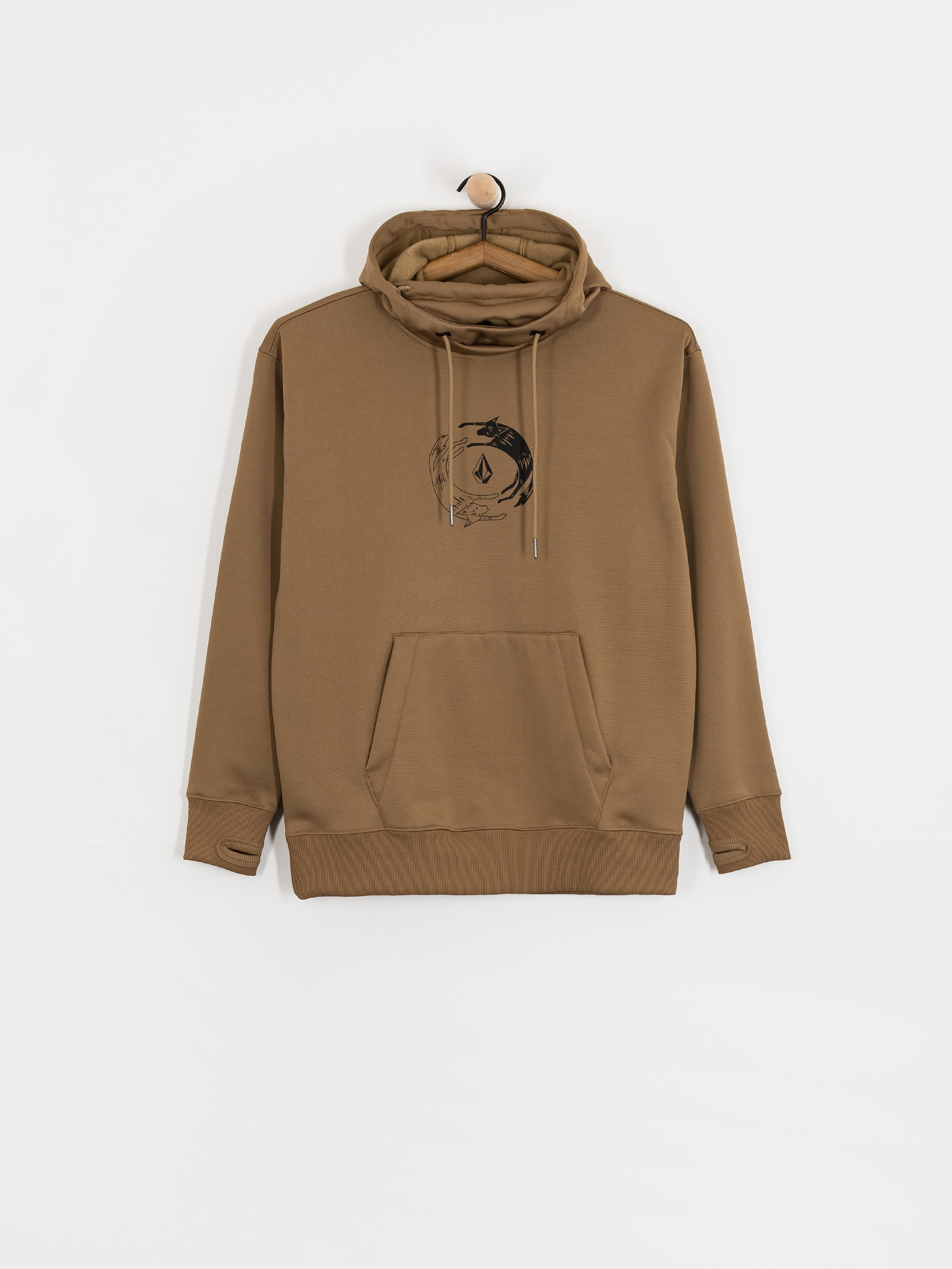 Volcom Riding Hydro HD Wmn Hoodie (bronze)