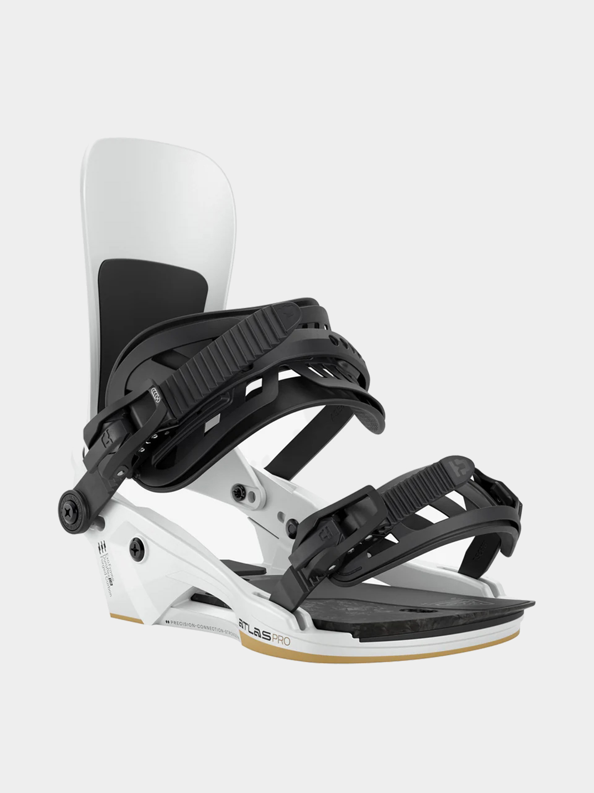 Mens Union Snowboard bindings Atlas Pro (metallic white)