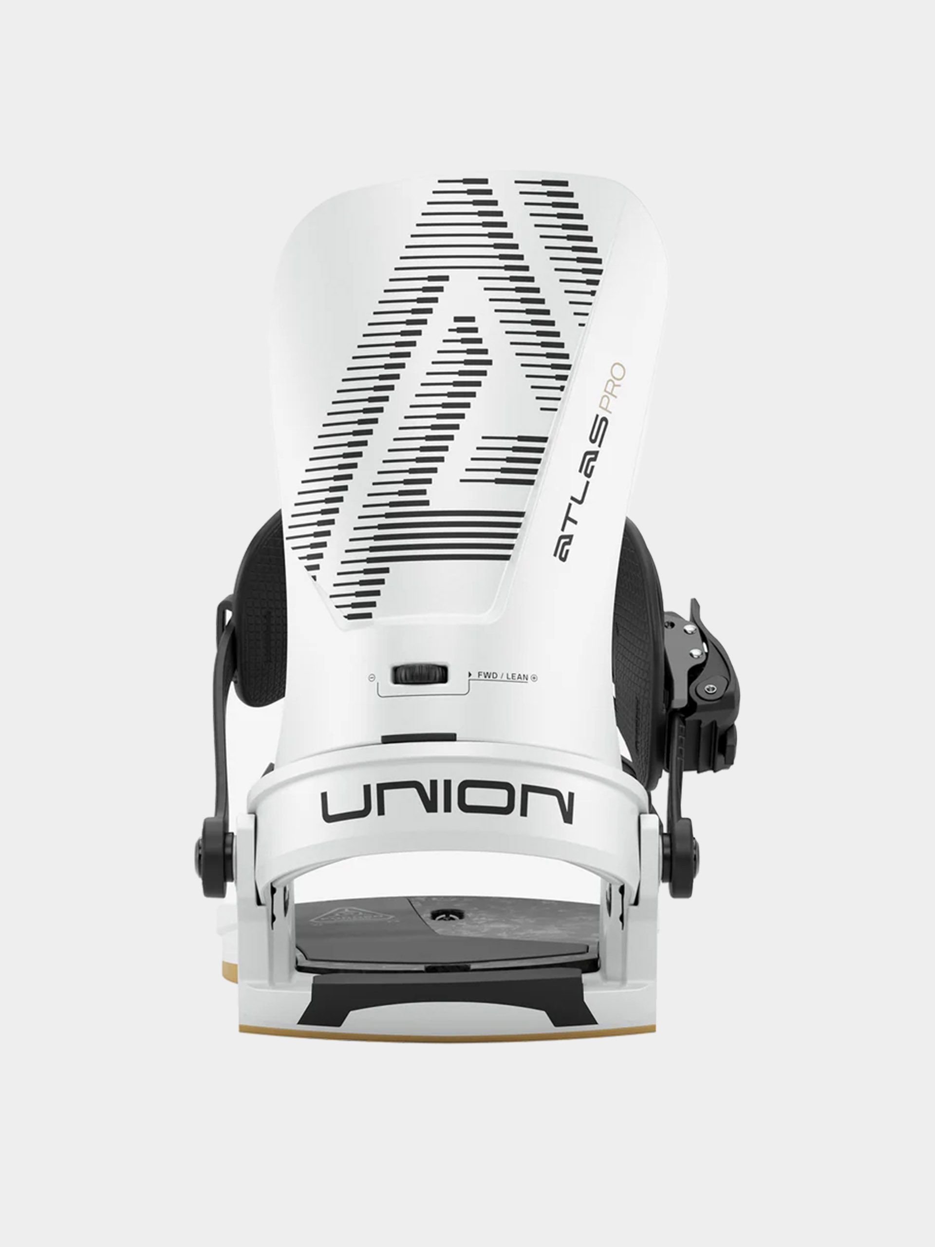 Mens Union Snowboard bindings Atlas Pro (metallic white)