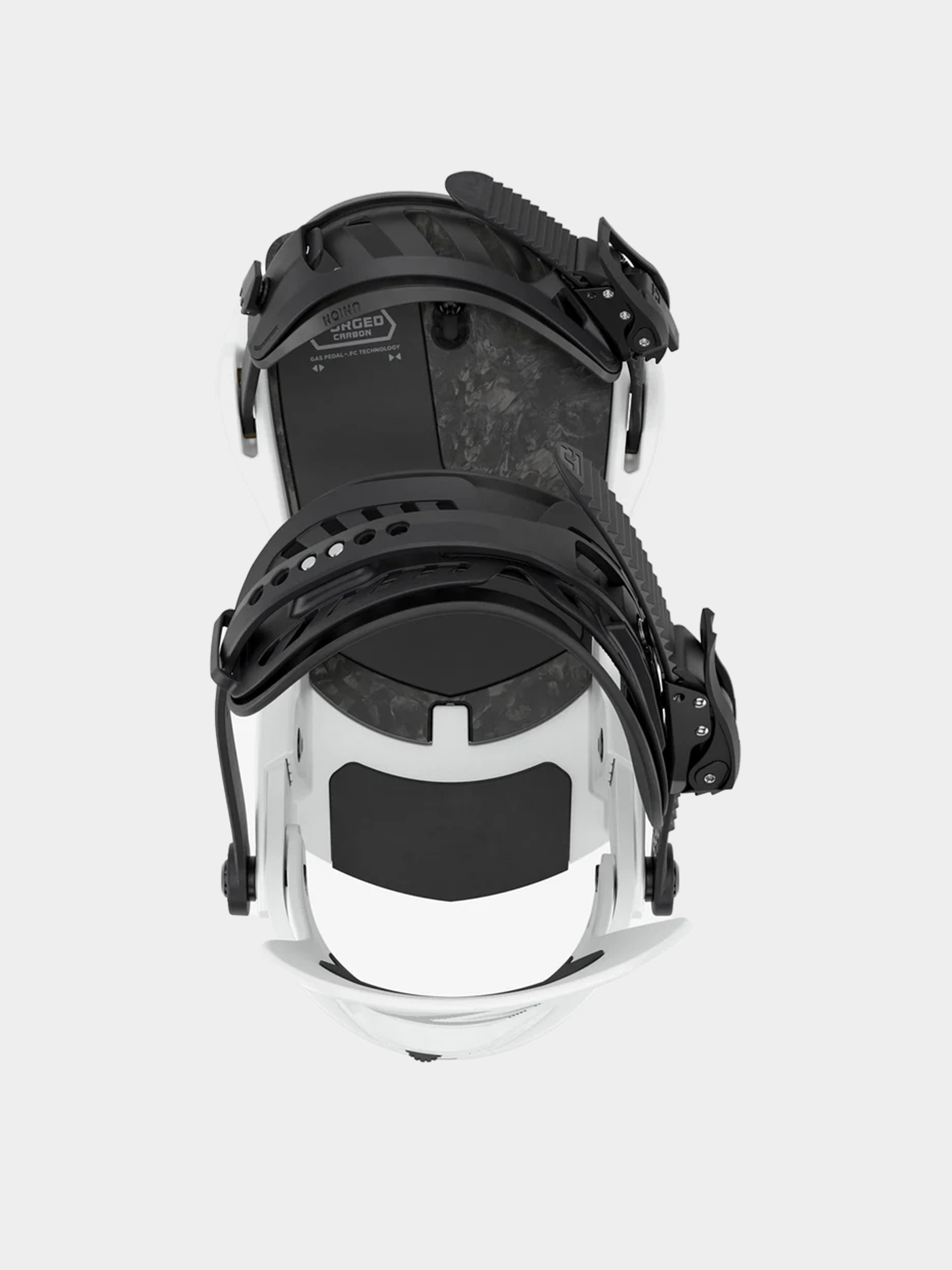 Mens Union Snowboard bindings Atlas Pro (metallic white)