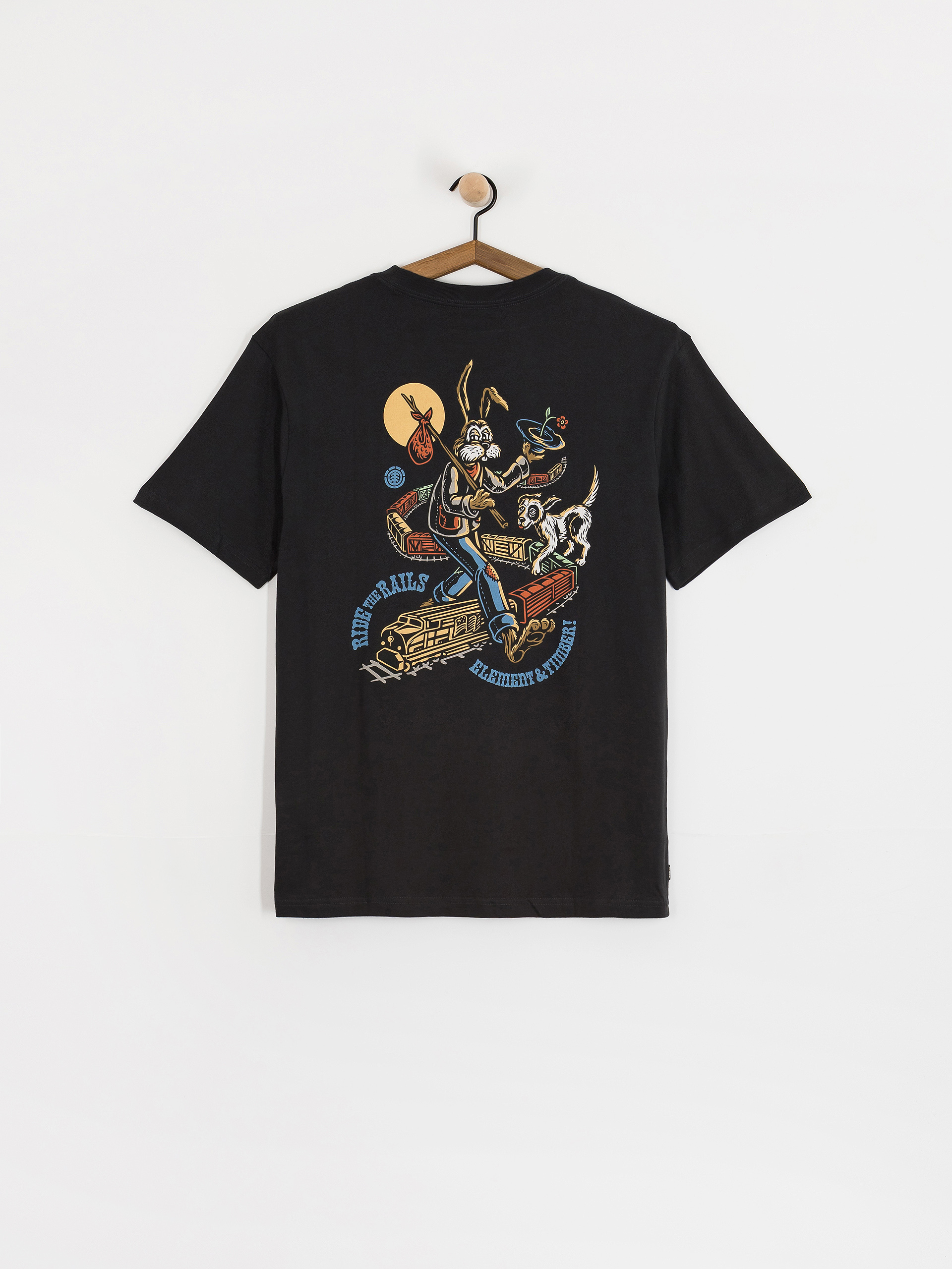 Element Timber On Track T-Shirt (off black)