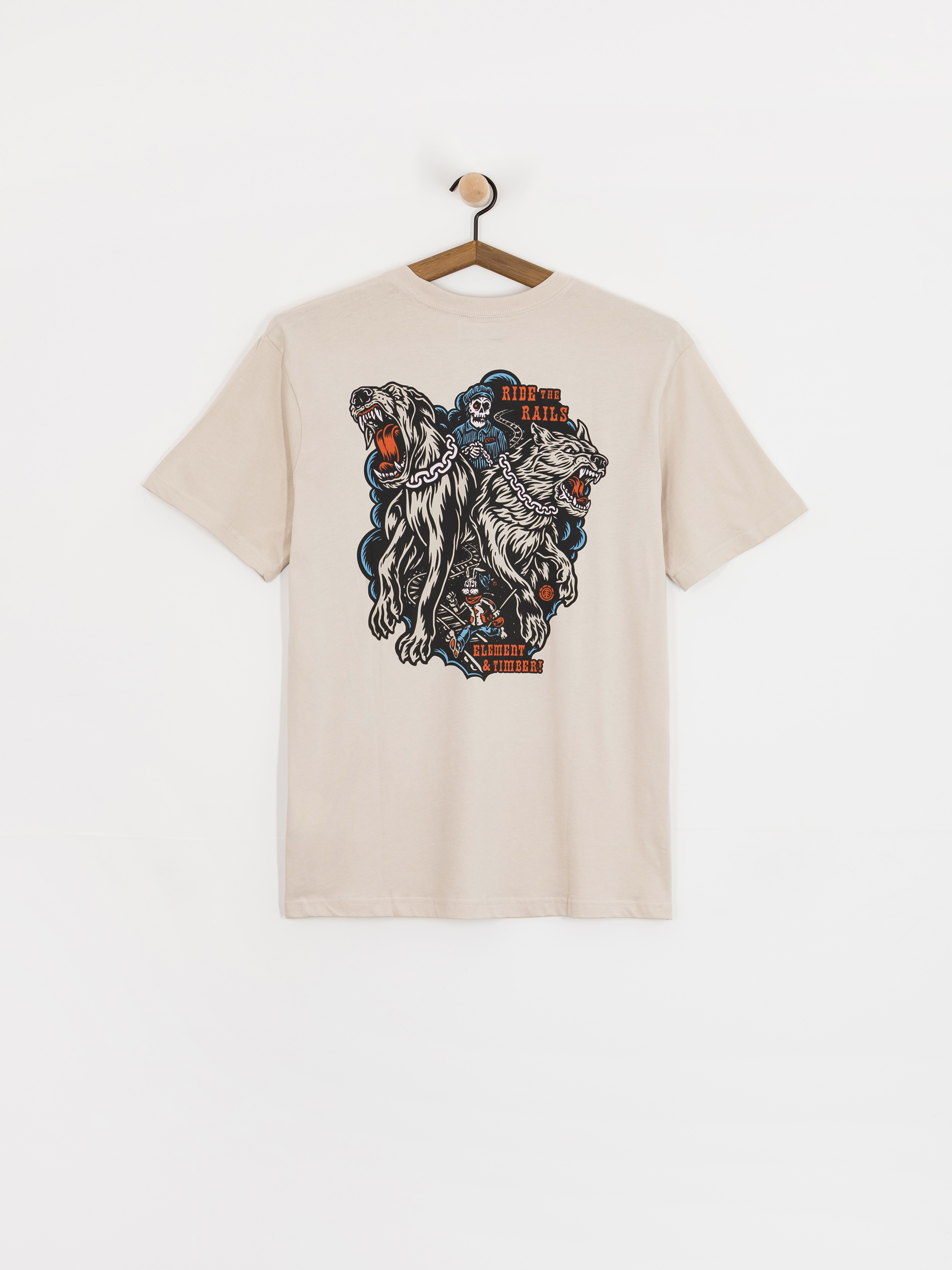 Element Timber Guard Dogs T-Shirt (oat milk)