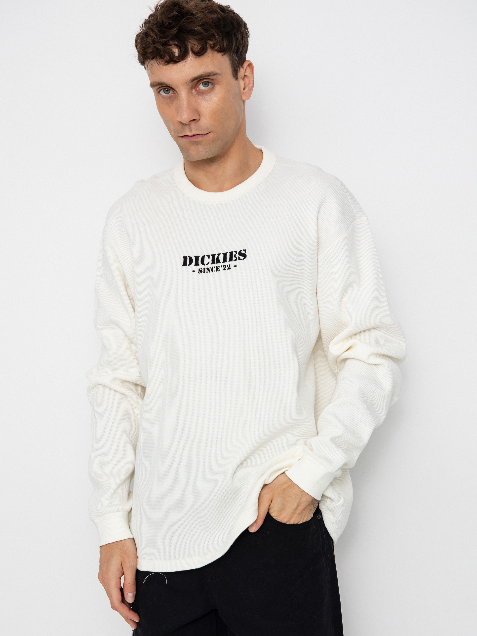 Dickies Waffle Longsleeve (egret)