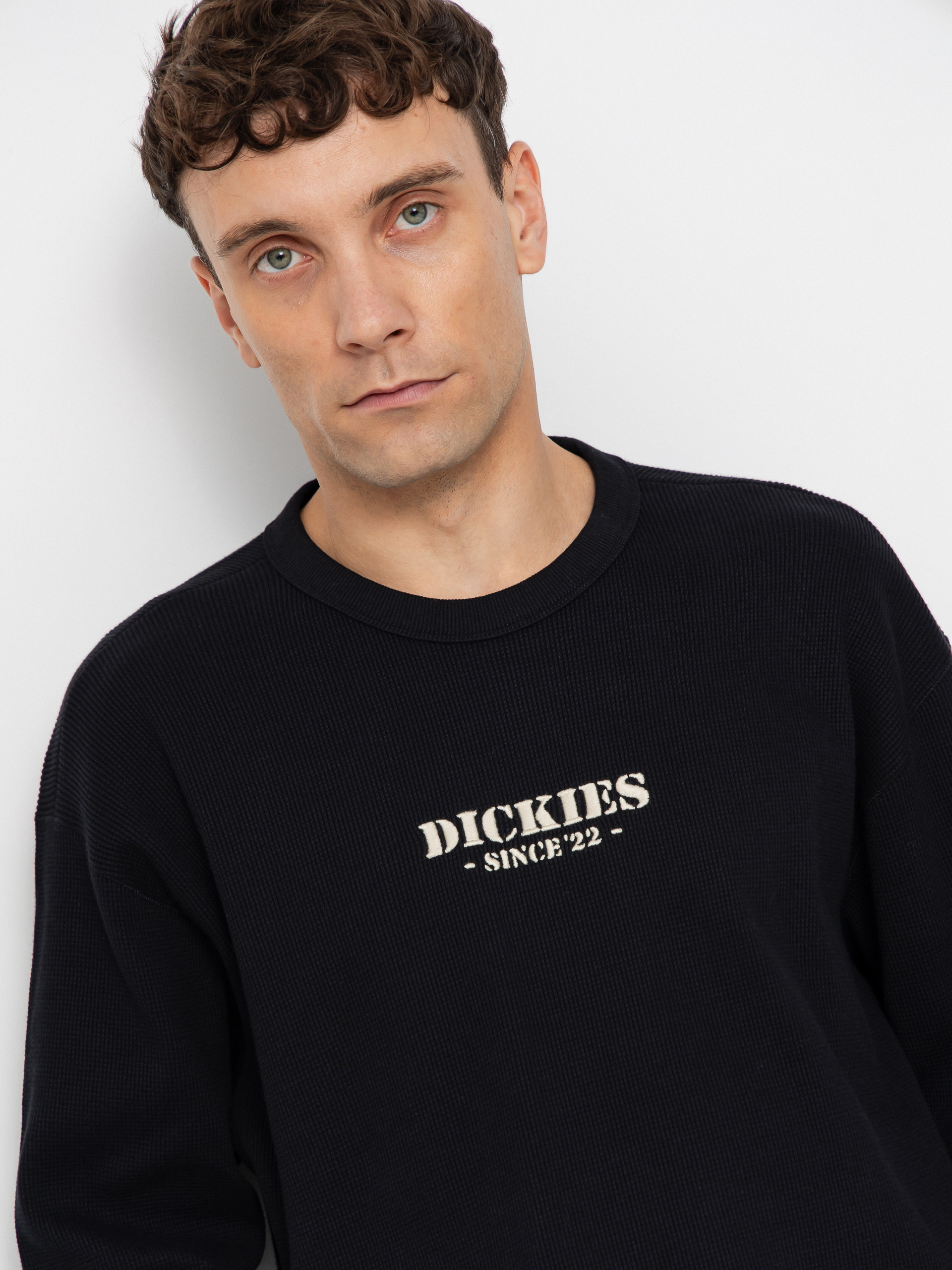 Dickies Waffle Longsleeve (black)