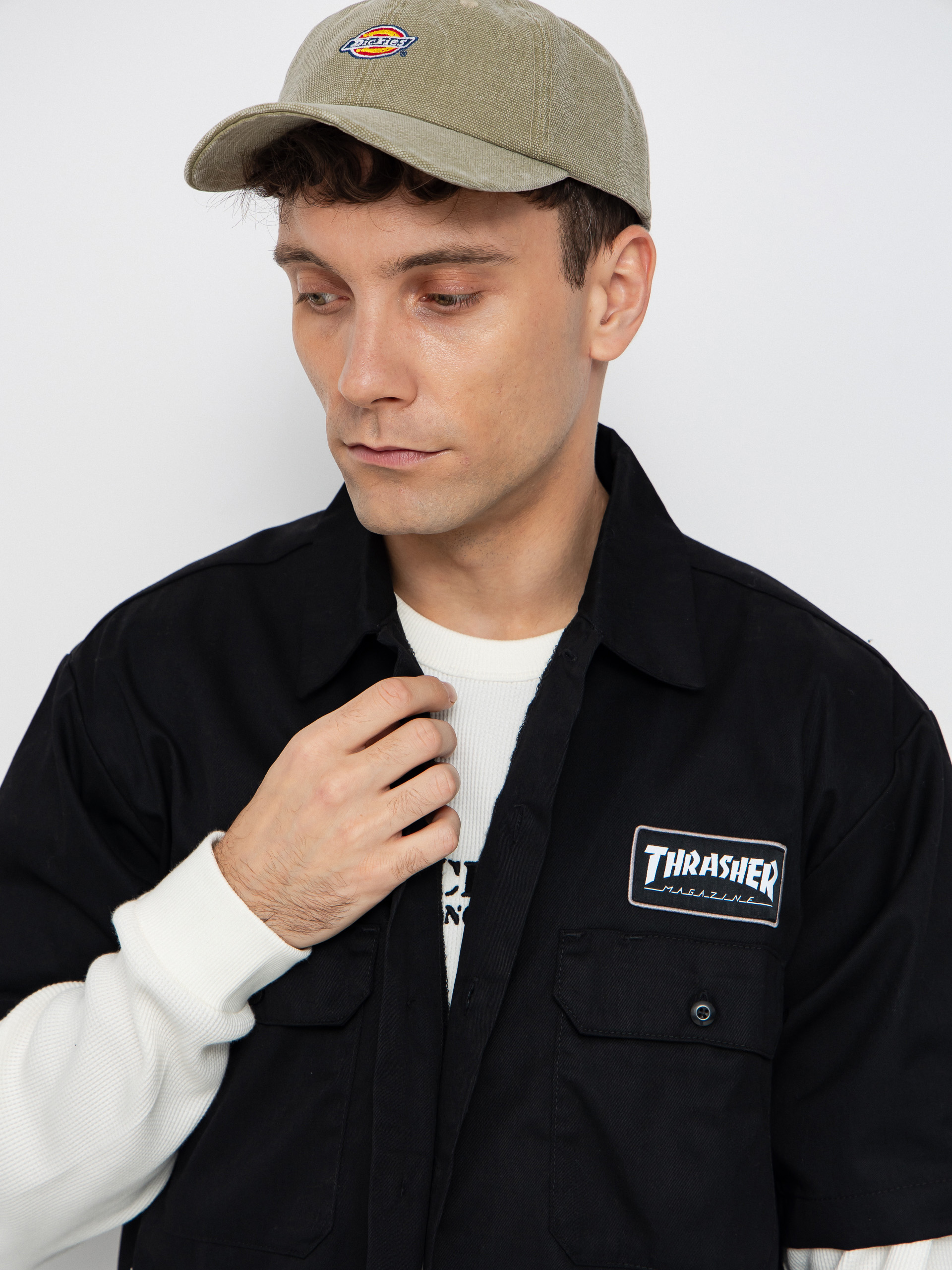 Dickies x Thrasher Work Shirt - black (black)