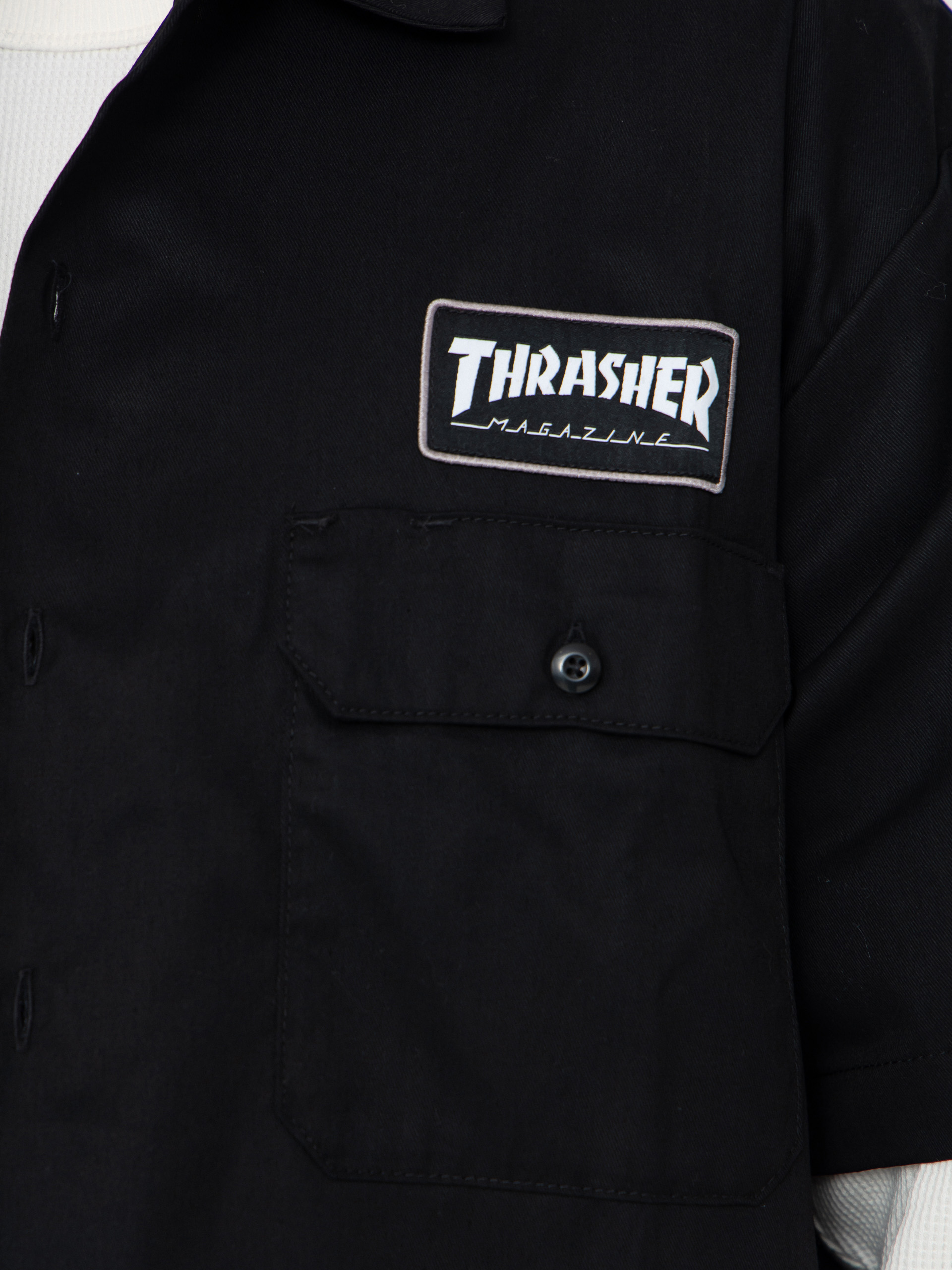 Dickies x Thrasher Work Hemd (black)