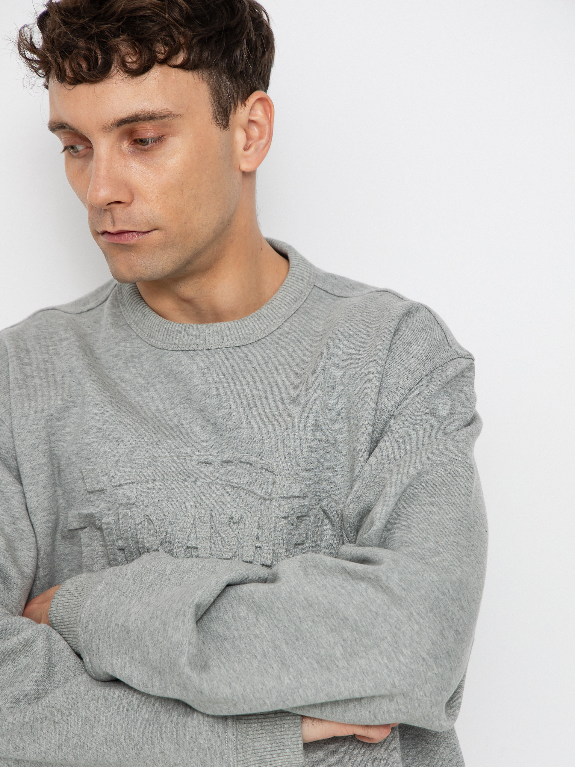 Dickies x Thrasher Sweatshirt Sweatshirt (grey melange)