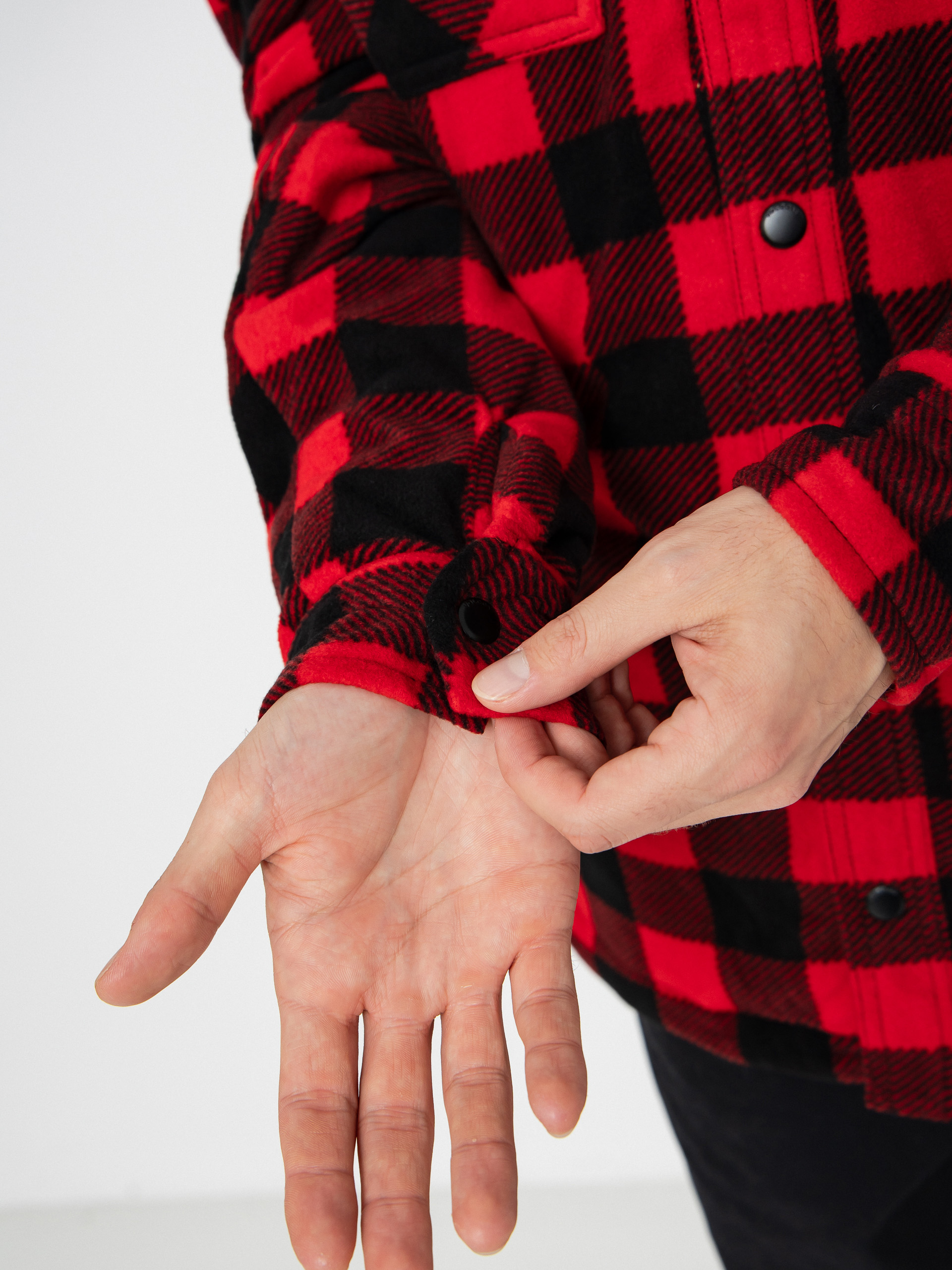 Volcom Shirt Bowered Fleece (lifeguard red)