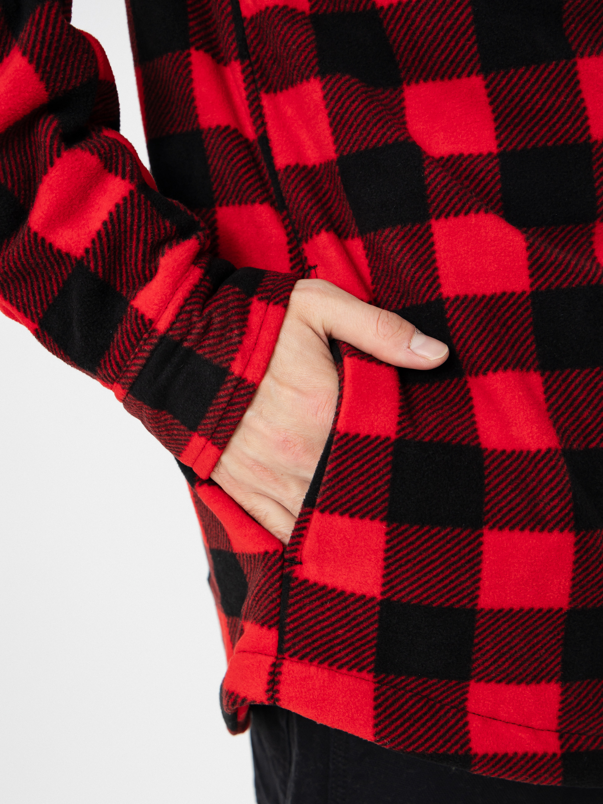 Volcom Shirt Bowered Fleece (lifeguard red)