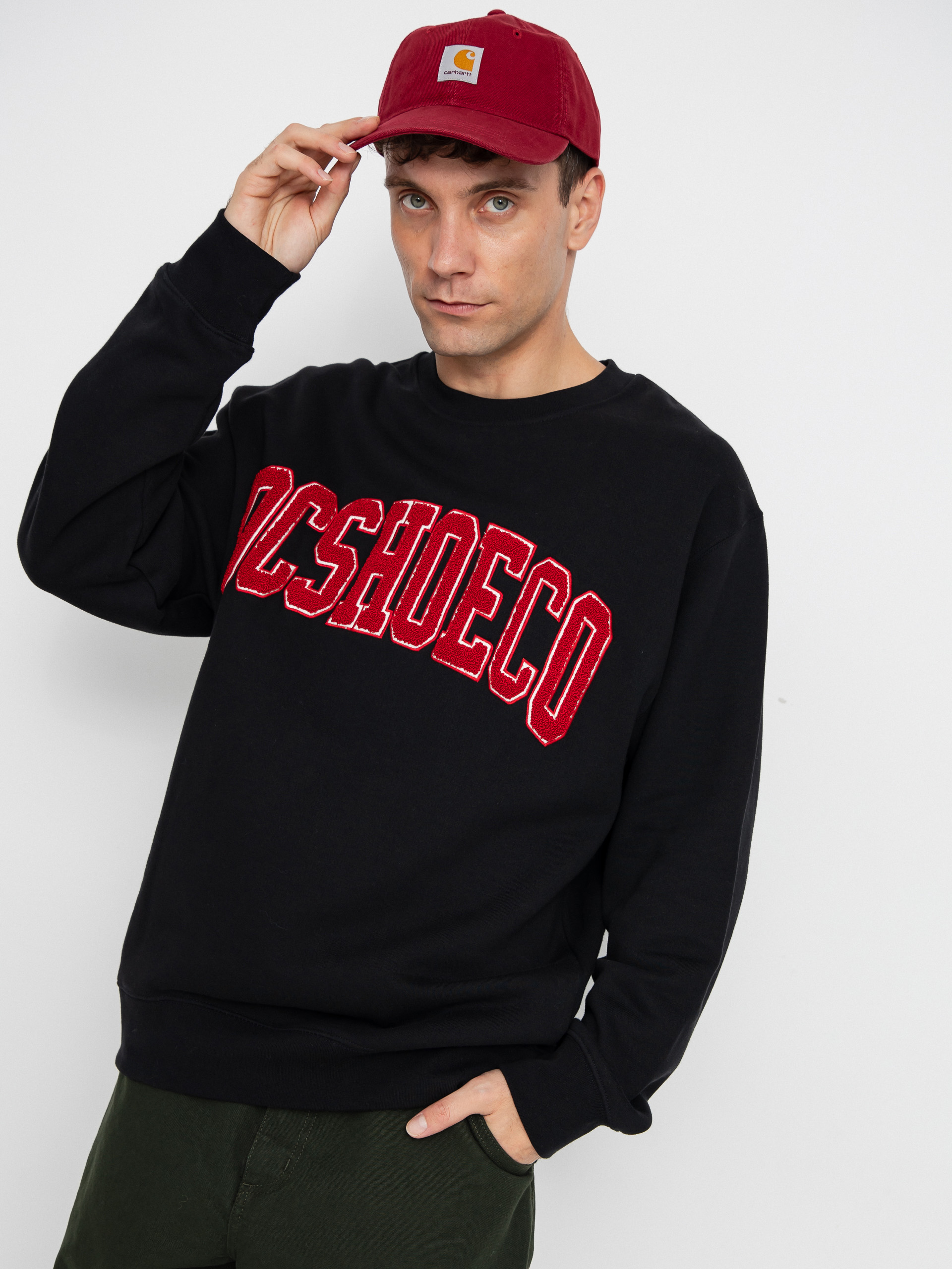 DC Varsity Crew Sweatshirt (black)