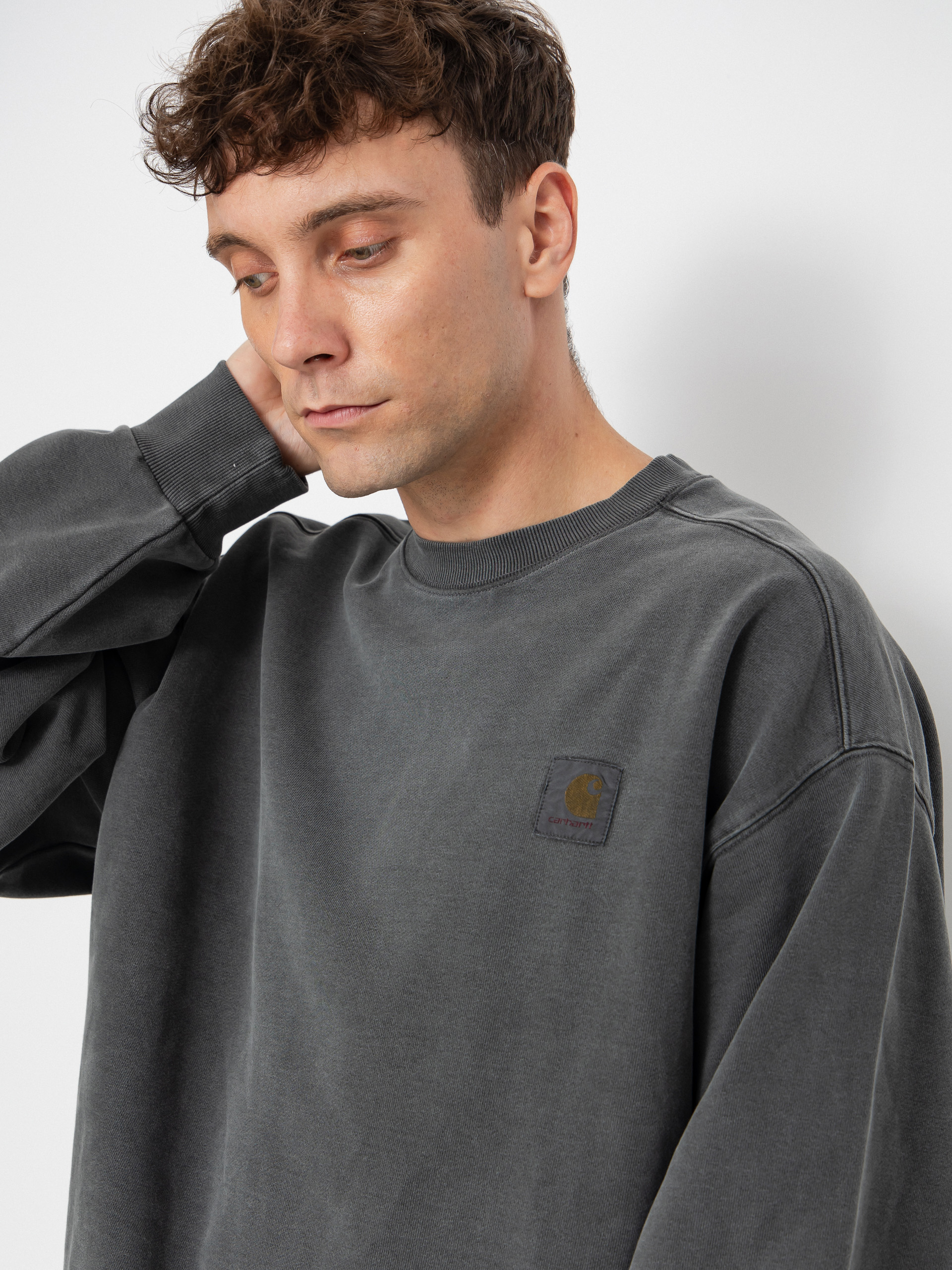 Carhartt WIP Vista Sweatshirt (black/garment dyed)