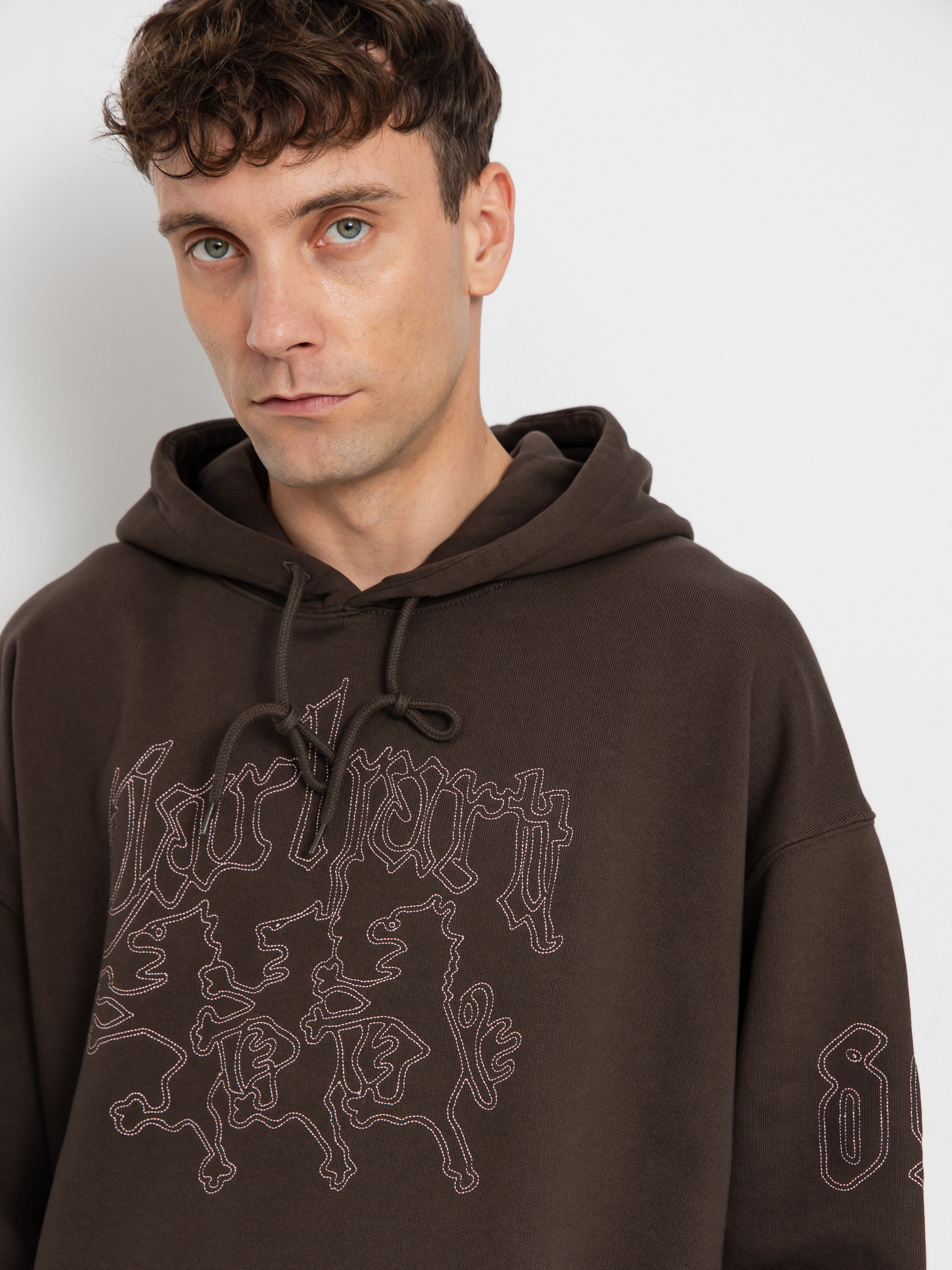 Carhartt WIP Hackwork HD Hoodie (vitola/glassy pink)