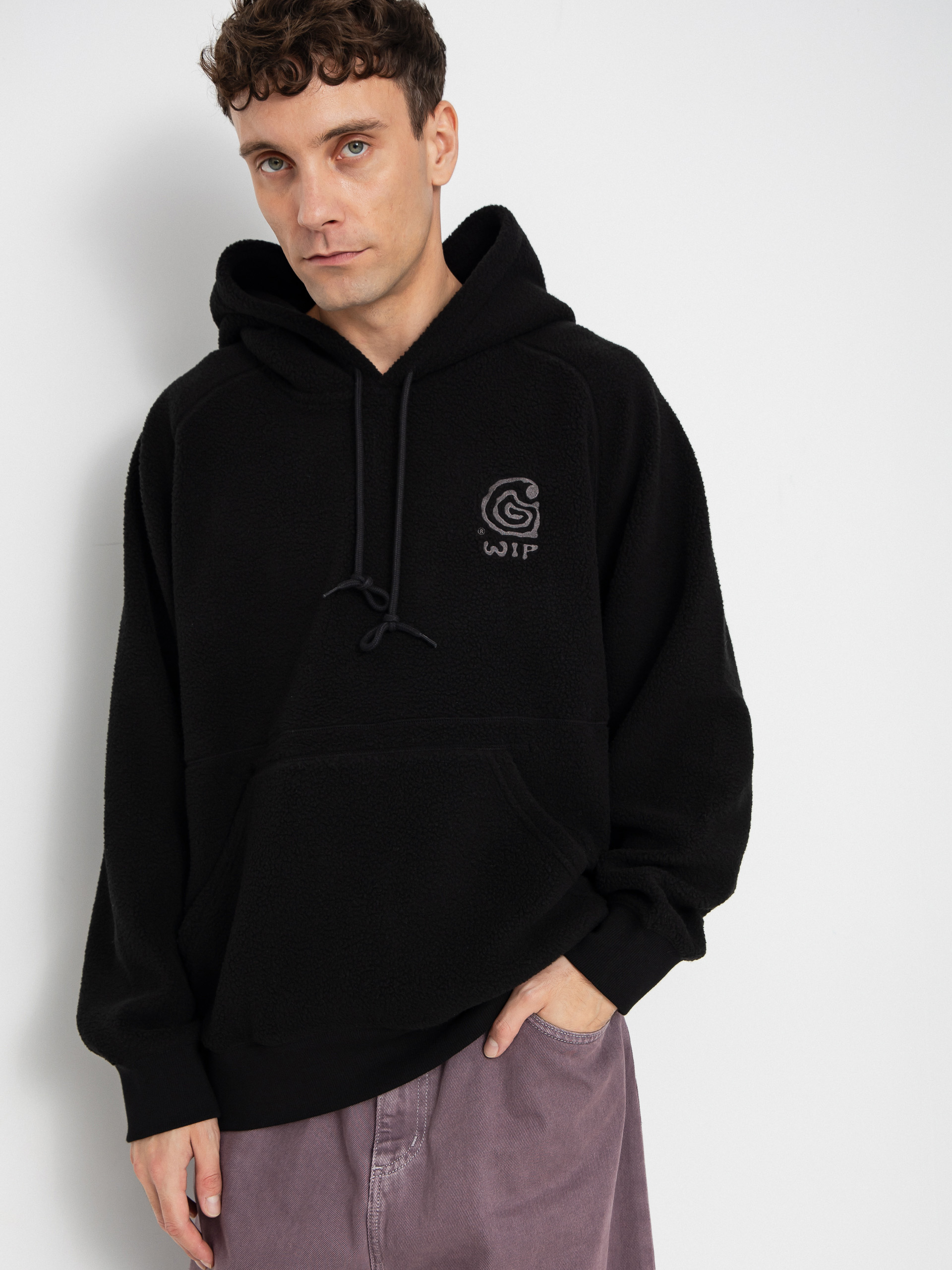 Carhartt WIP Helix HD Hoodie (black/porphyry)