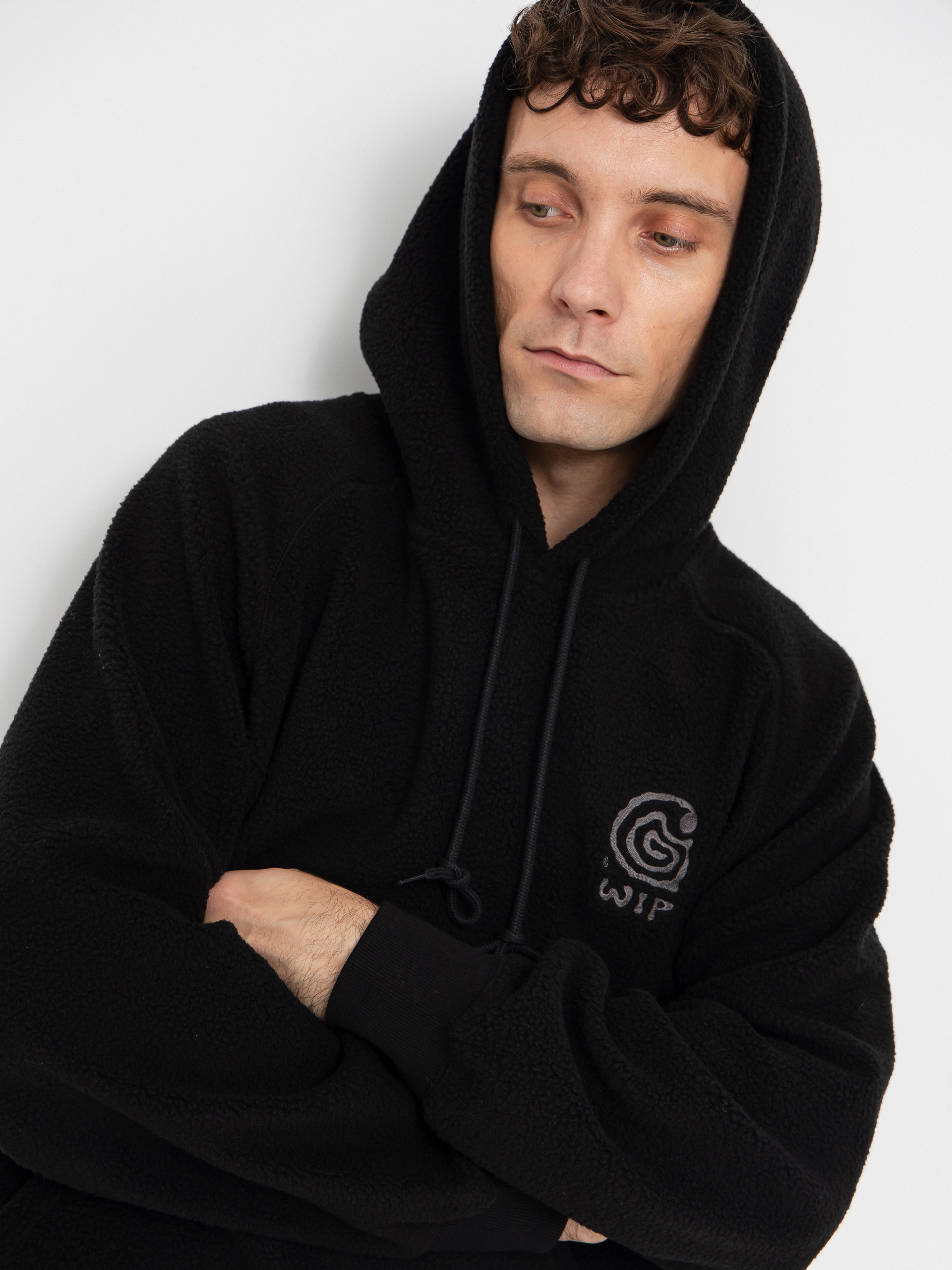 Carhartt WIP Helix HD Hoodie (black/porphyry)
