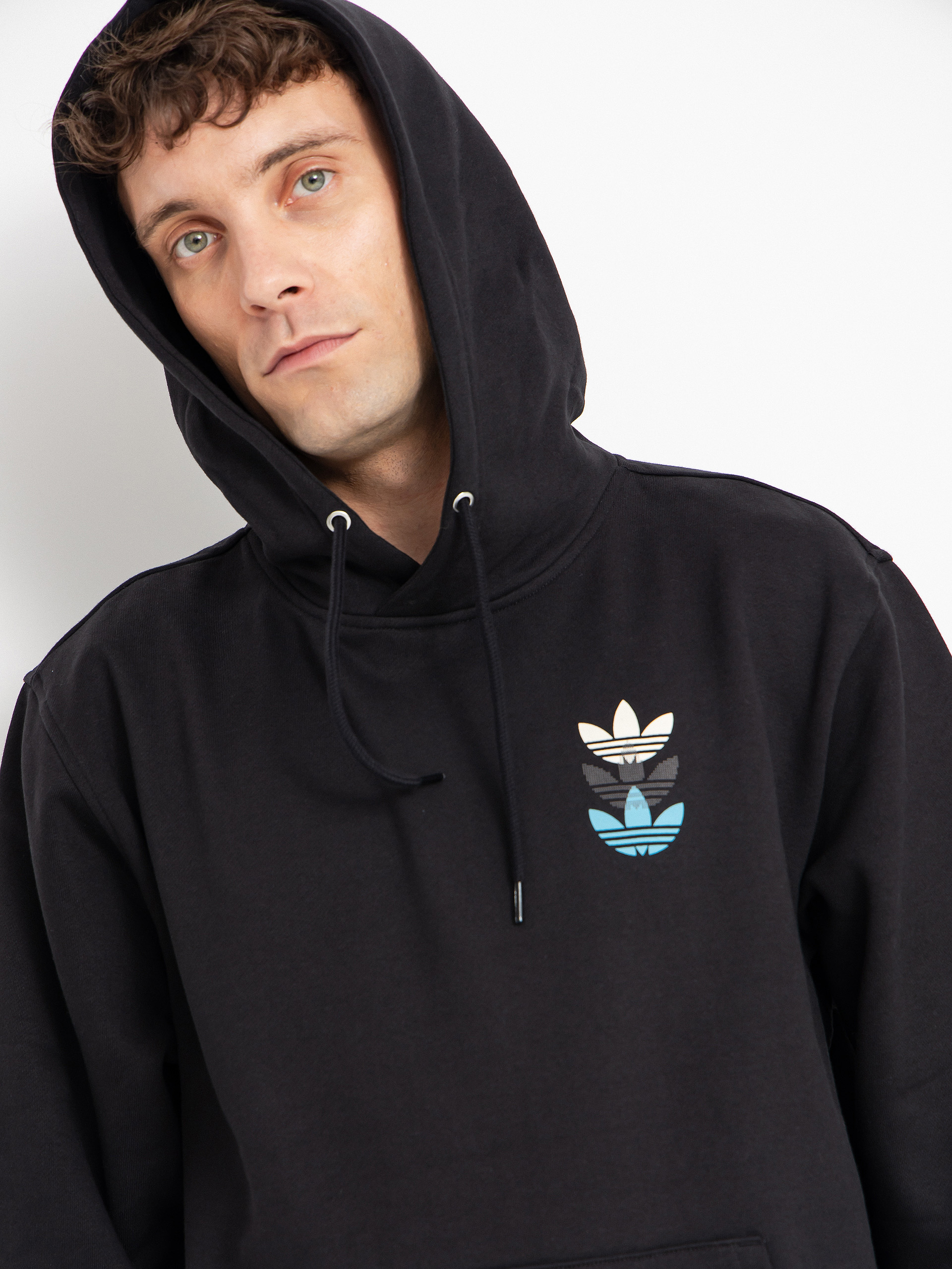 adidas Trip Tre HD Hoodie (black/preblu)