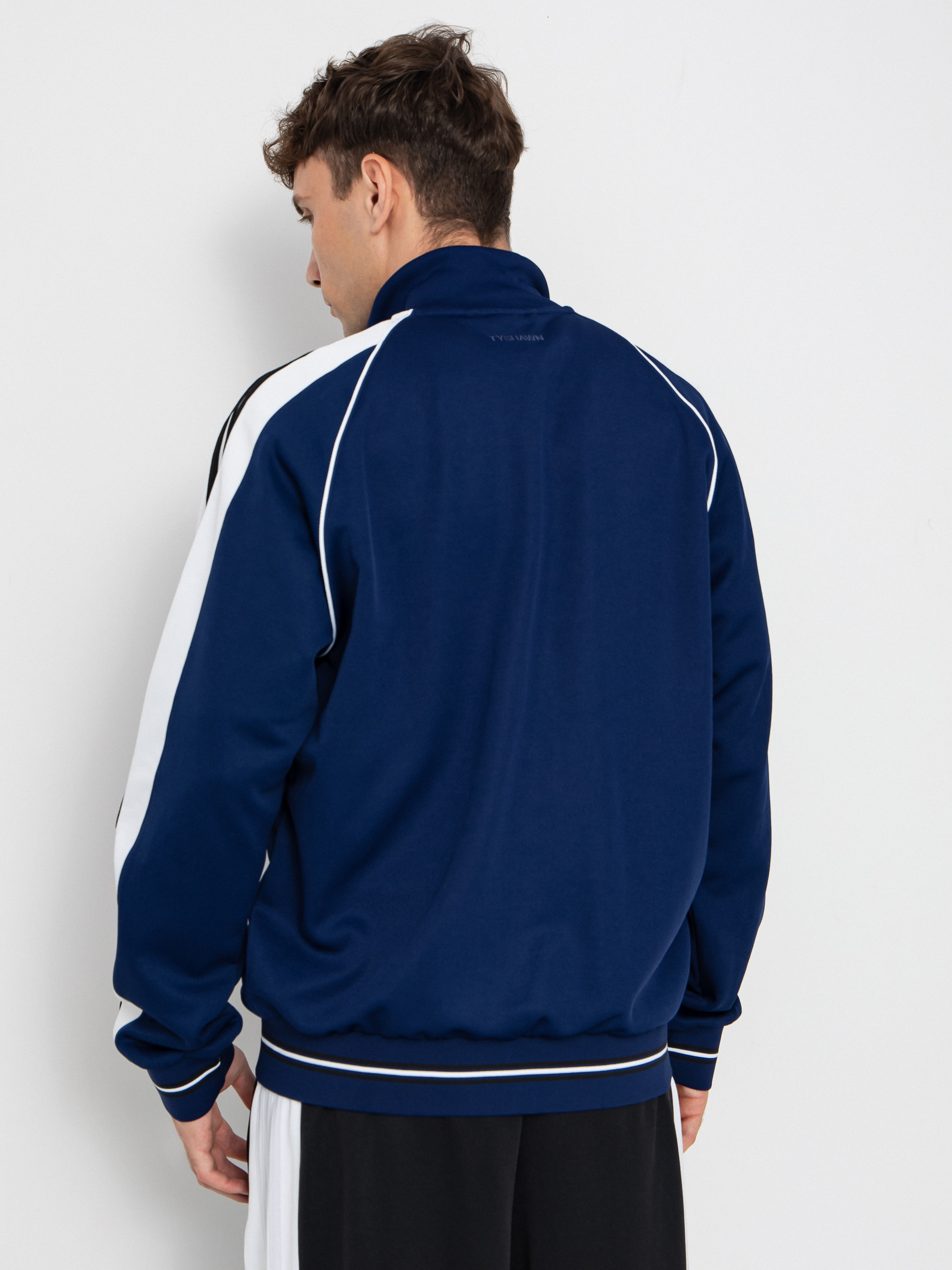 adidas Tyshawn T Jacket (dkblue/white/black)