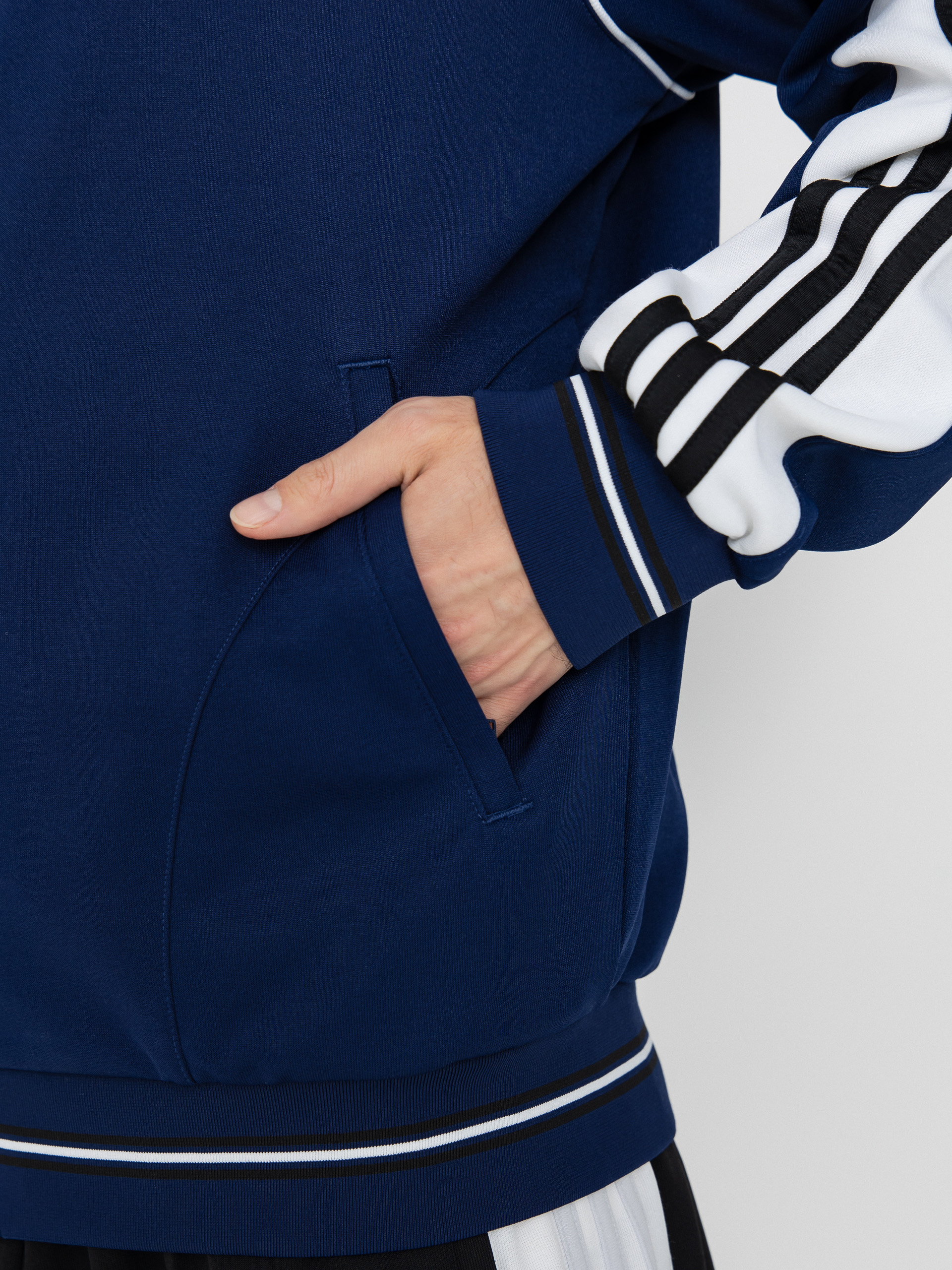 adidas Tyshawn T Jacke (dkblue/white/black)