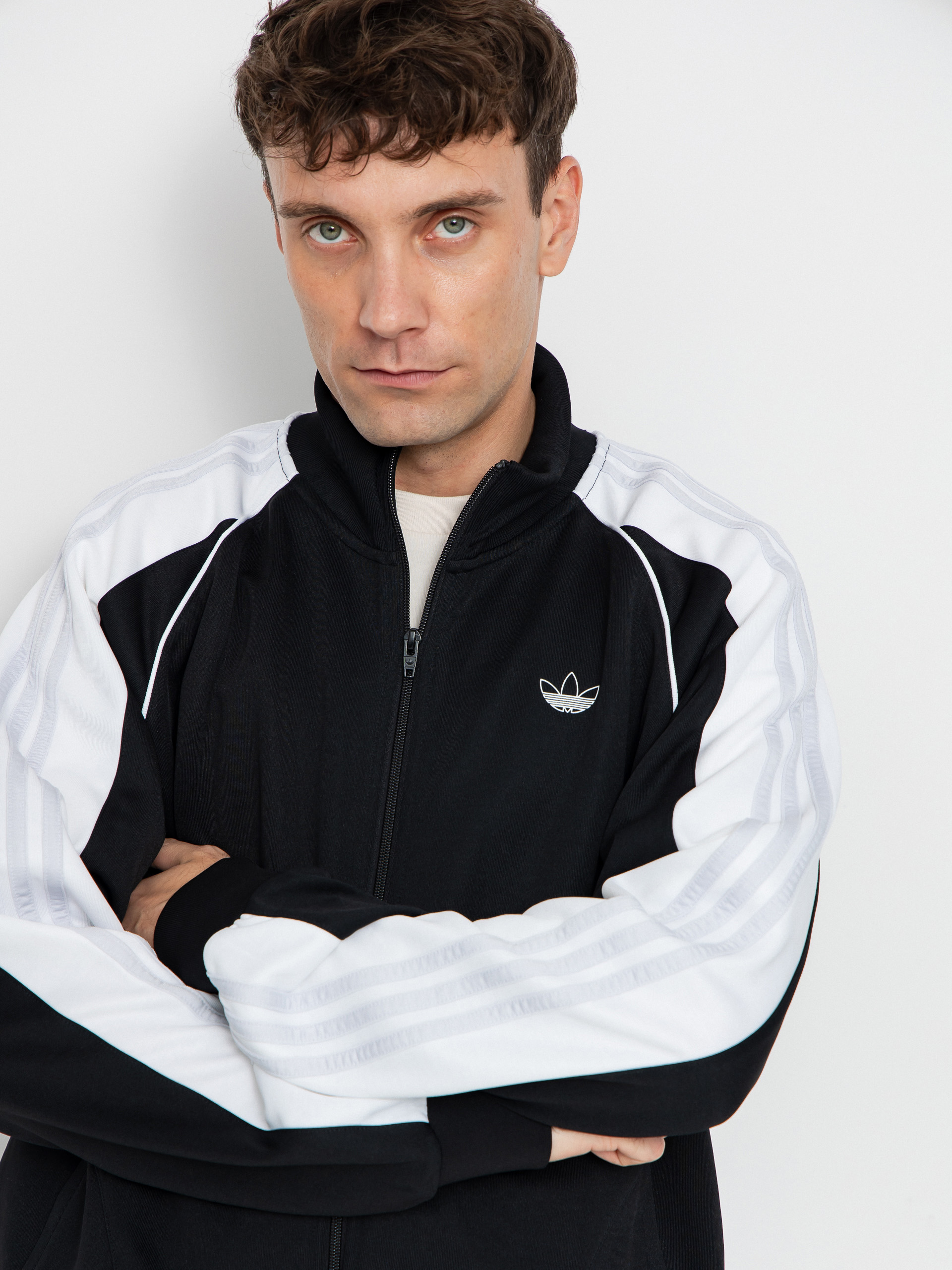 adidas Tyshawn T Jacke (black/white/dshgry)