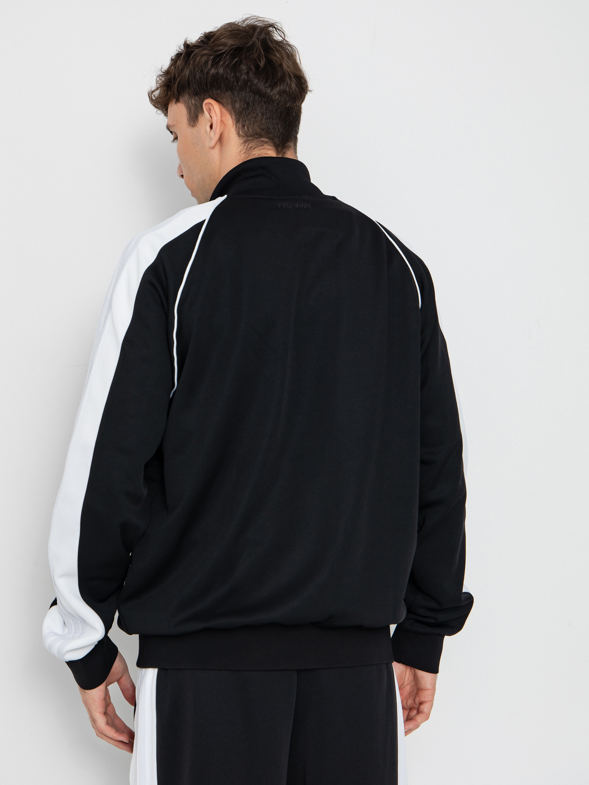 adidas Tyshawn T Jacke (black/white/dshgry)