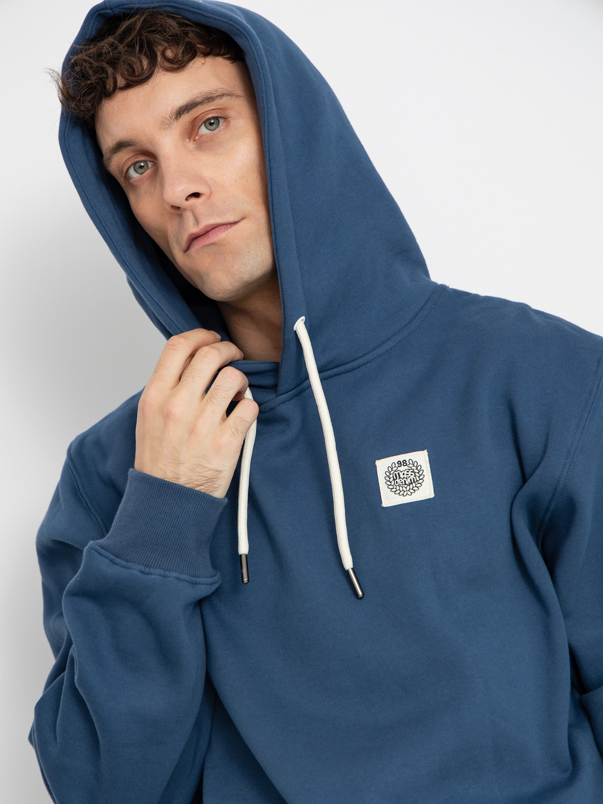 MassDnm Patch Sweatshirt (steel blue)