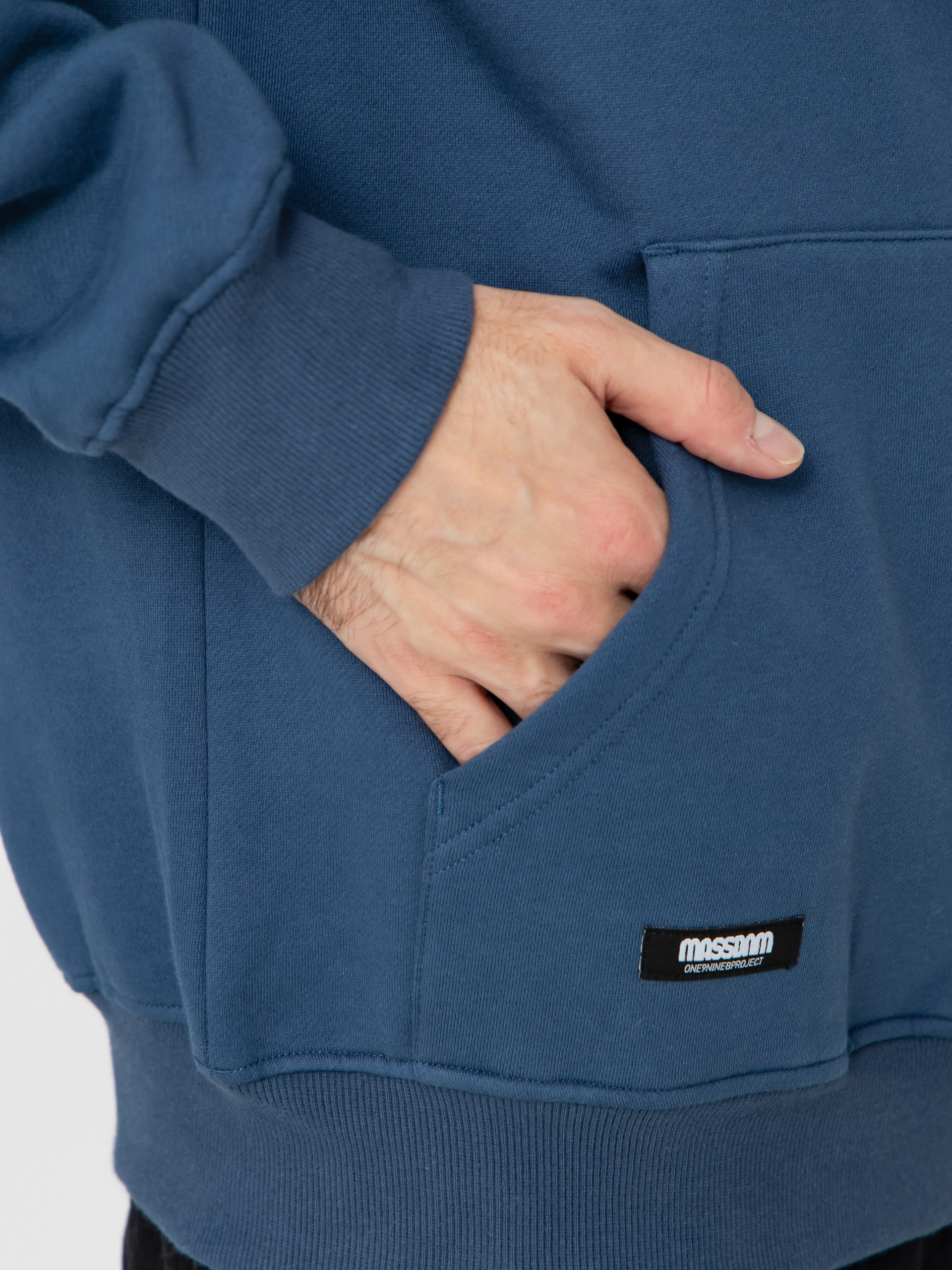 MassDnm Patch Sweatshirt (steel blue)