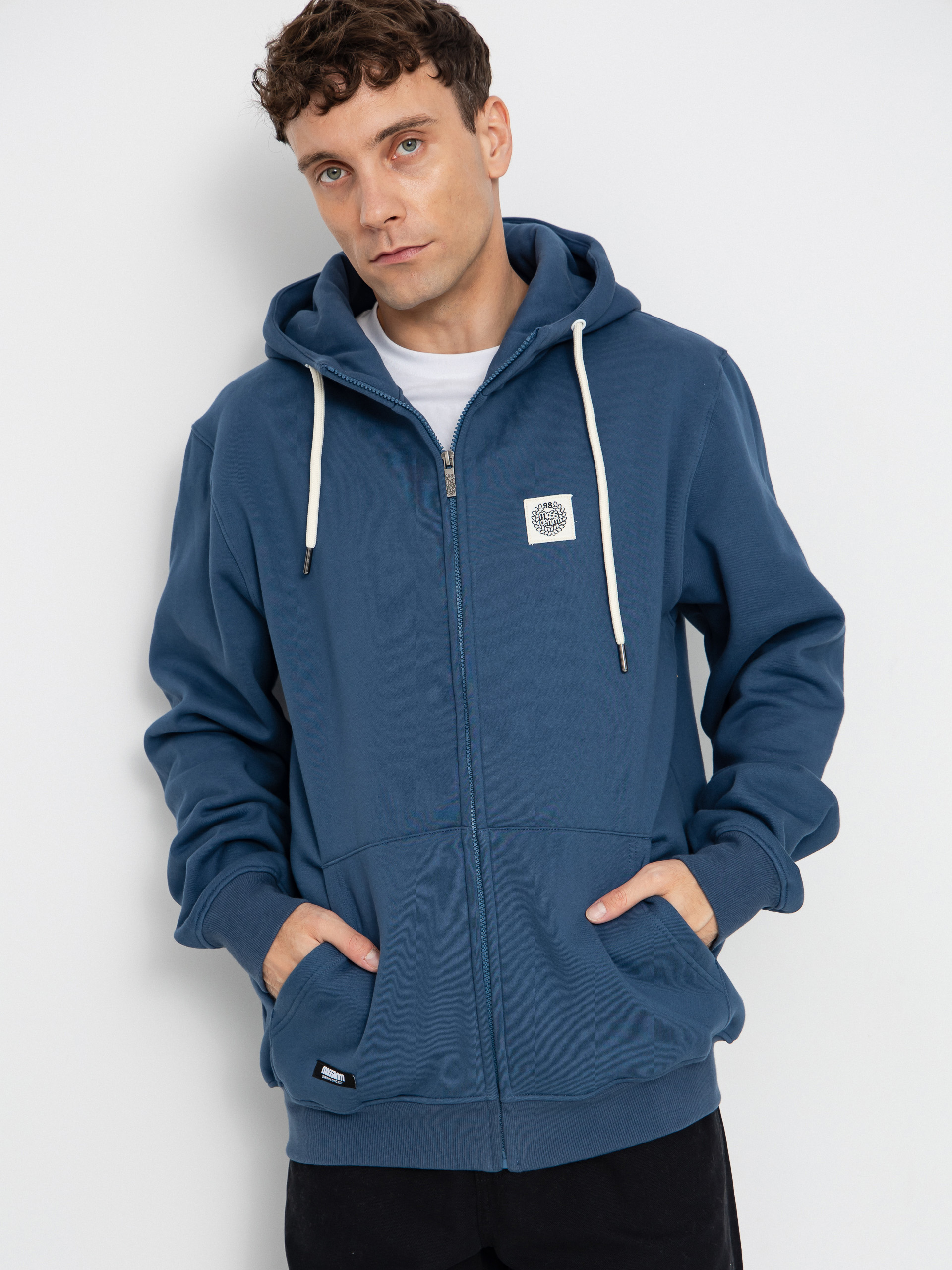 MassDnm Patch HD Hoodie (steel blue)