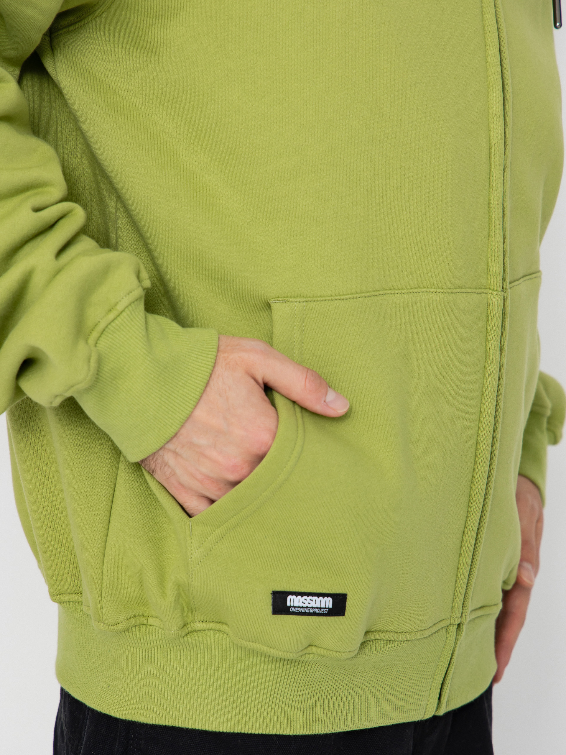 MassDnm Patch HD Hoodie (olive)