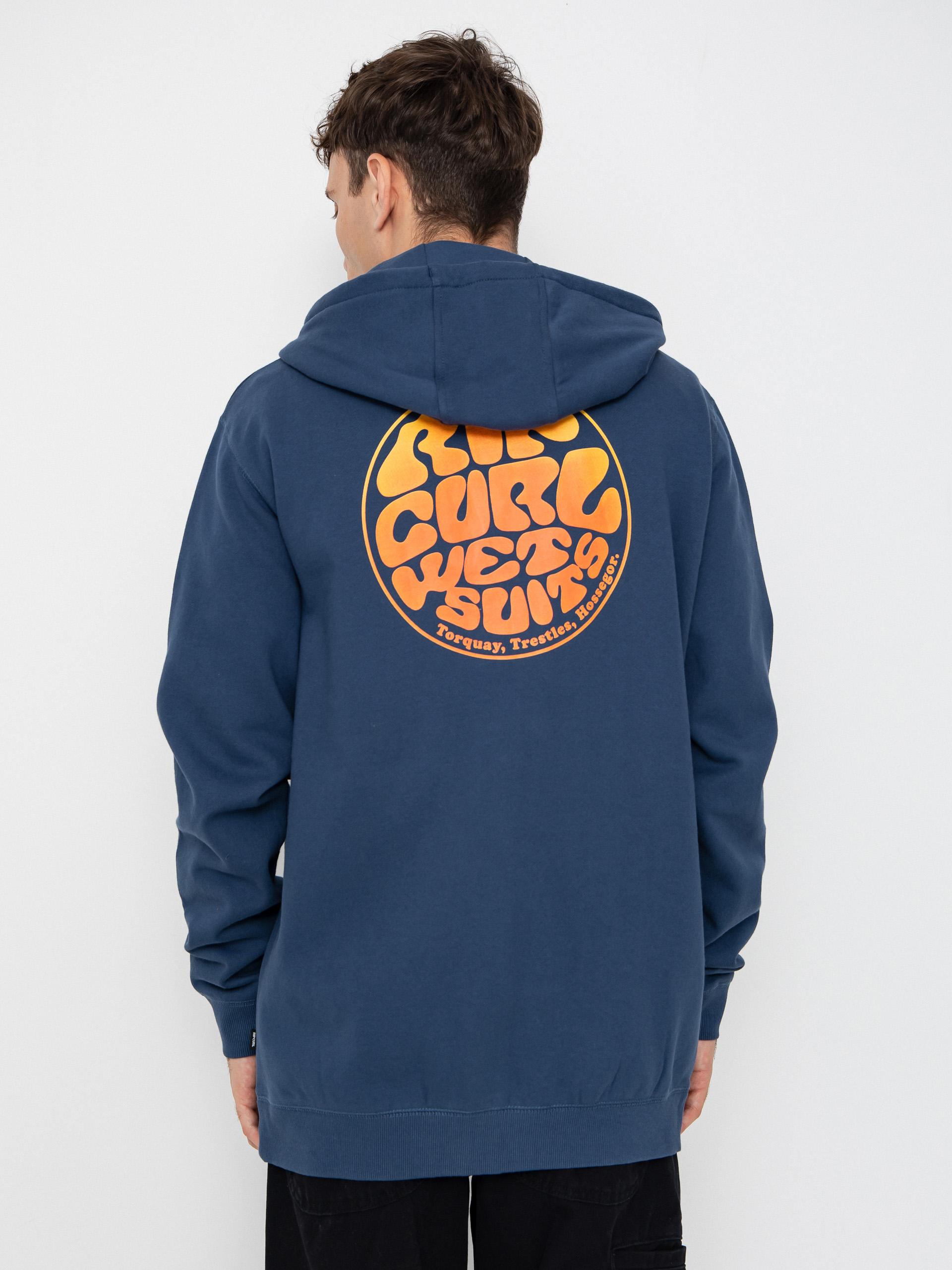 Rip Curl Wettie Passage Icon ZHD Hoodie (light navy)