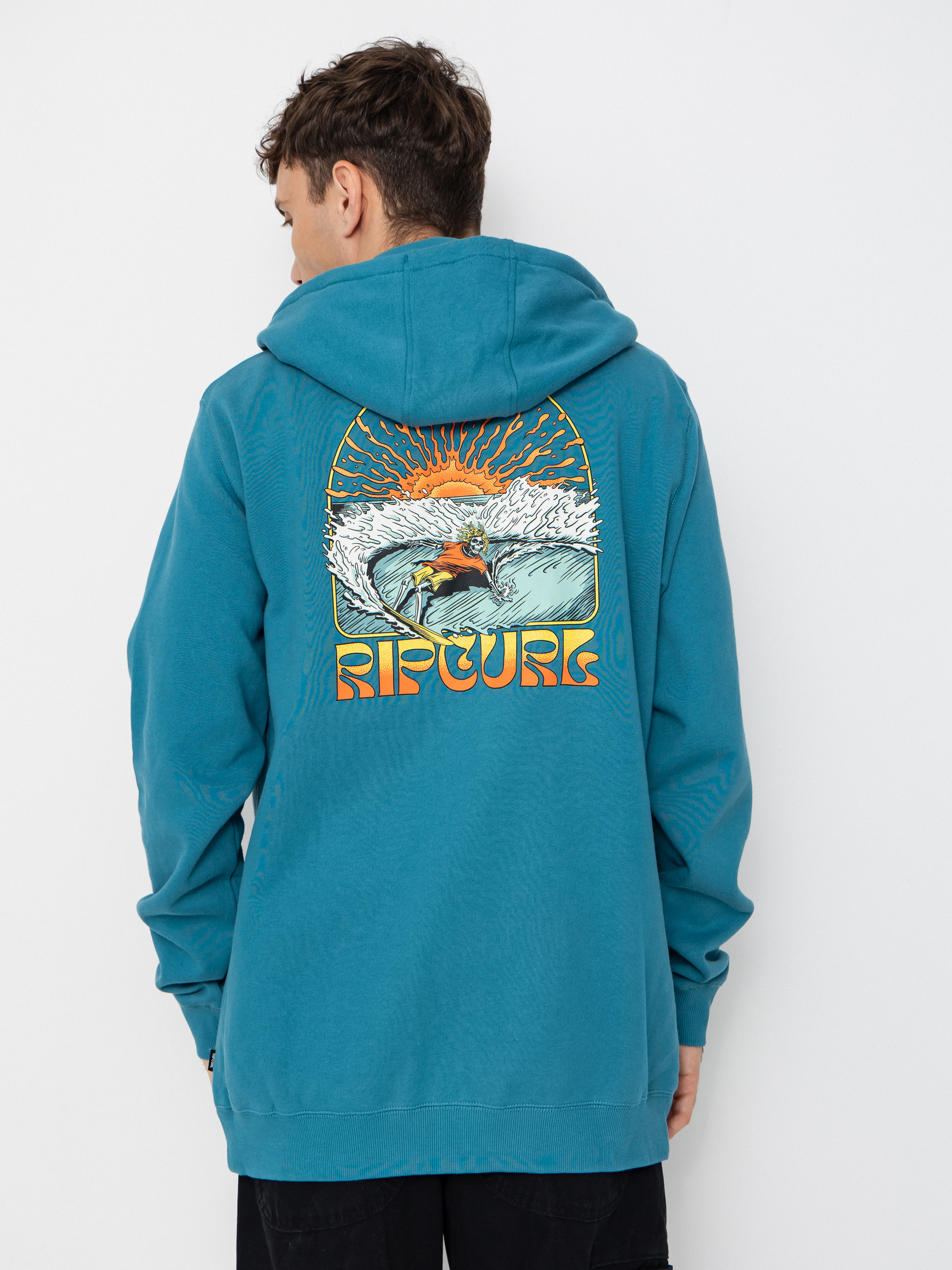 Rip Curl Grateful Shred ZHD Hoodie - blue (storm blue)