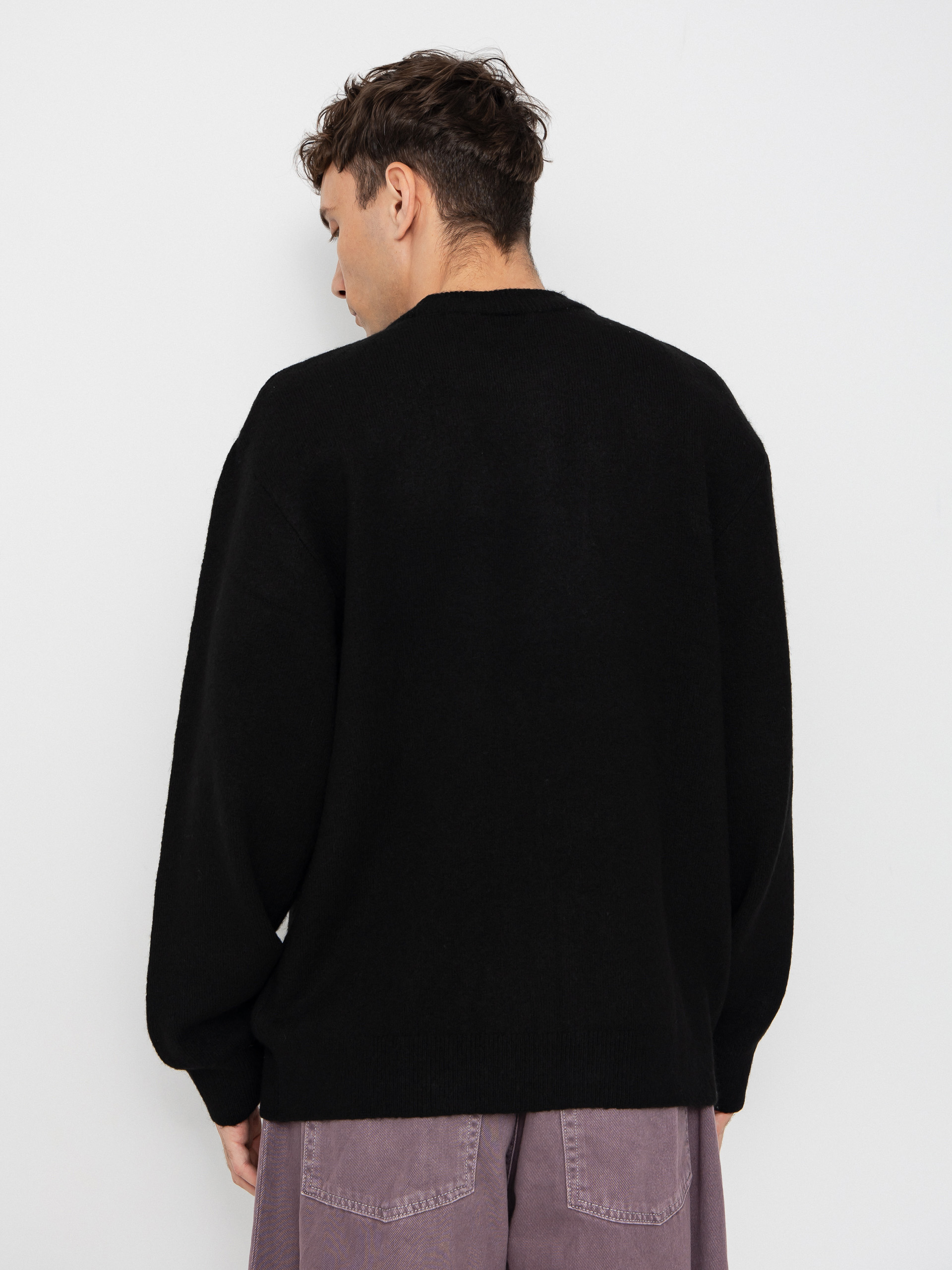 Carhartt WIP Chedda Sweater (black/glassy pink)