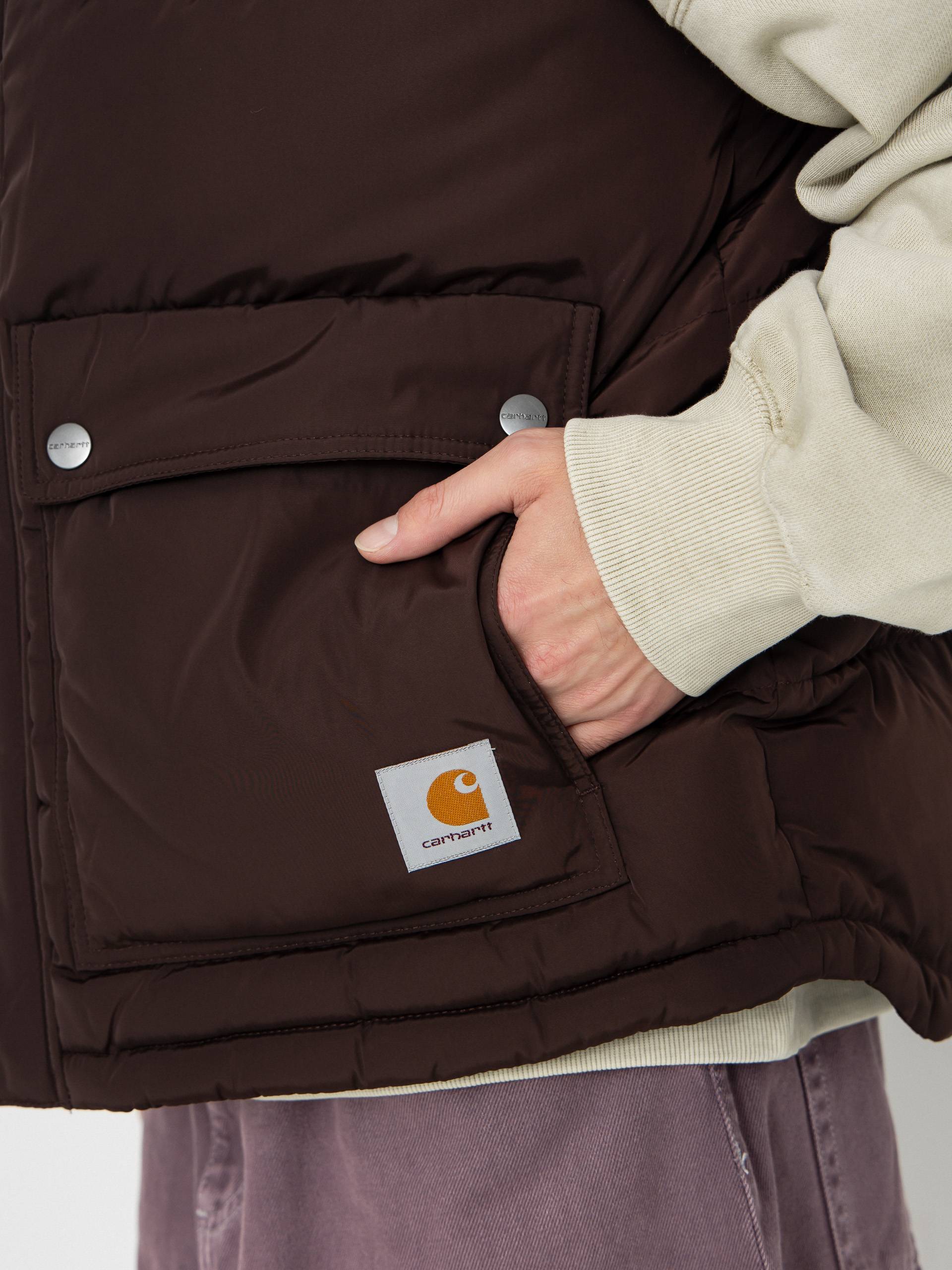 Carhartt WIP Brent Vest (palisander)