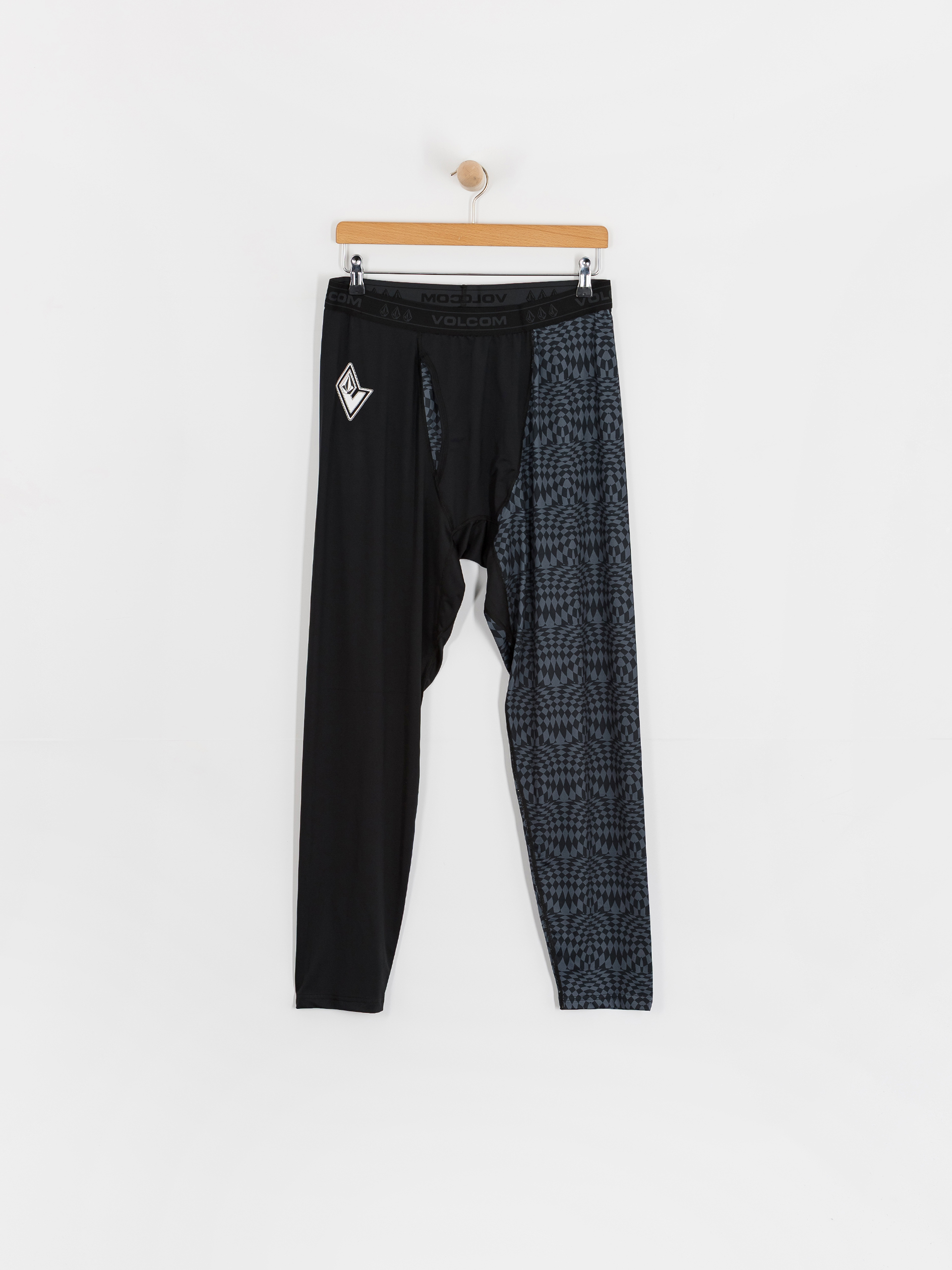 Mens Volcom M V Science Active leggings (black/charcoal)
