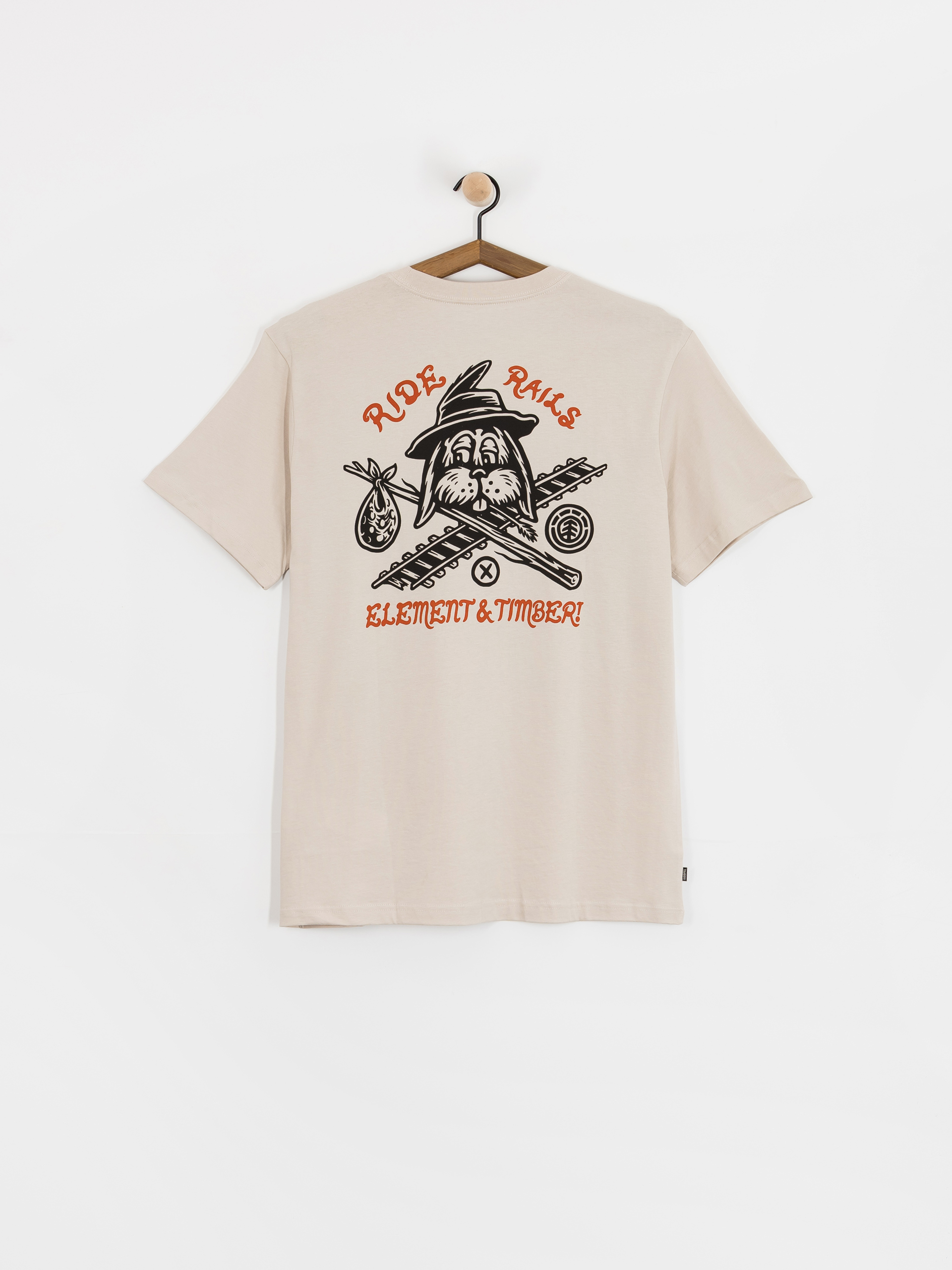 Element T-Shirt Timber Hobos (oat milk)