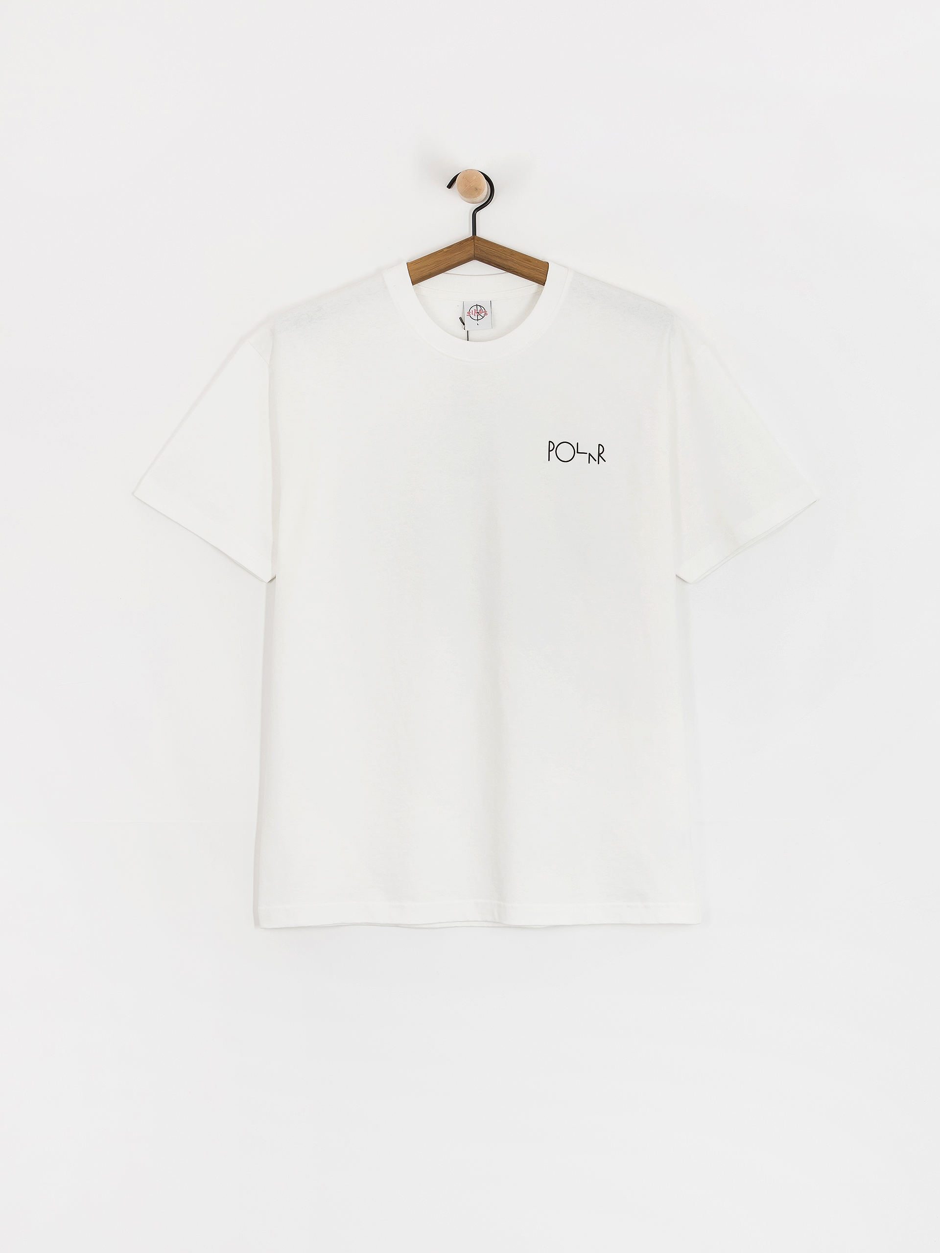 Polar Skate T-Shirt Fill Logo Searching For Peace (white)