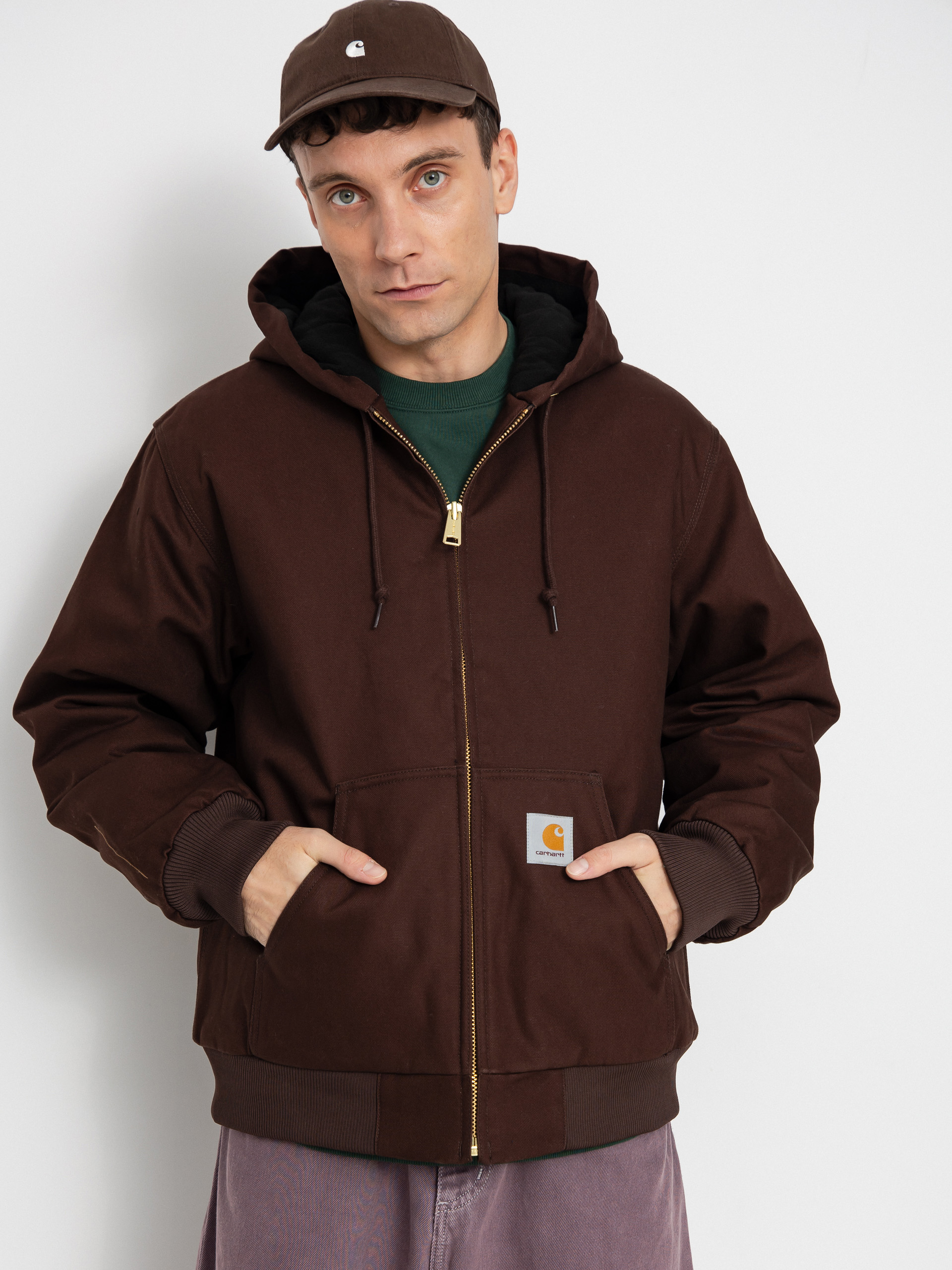 Carhartt WIP Jacket Active - brown (tobacco/rigid) Carhartt WIP Jacket Active - brown (tobacco/rigid)