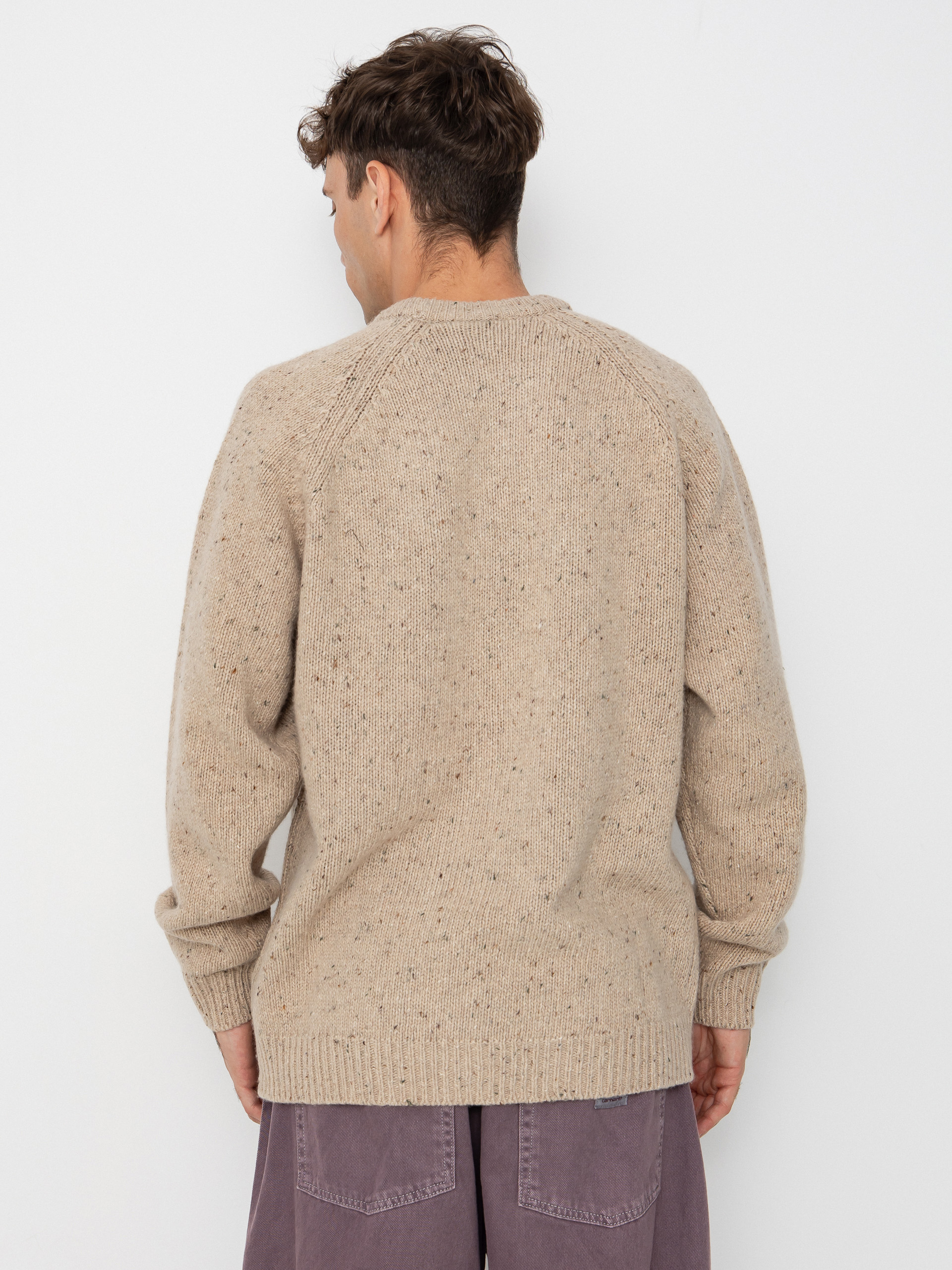 Carhartt WIP Pulli Anglistic (speckled fleur de sel)