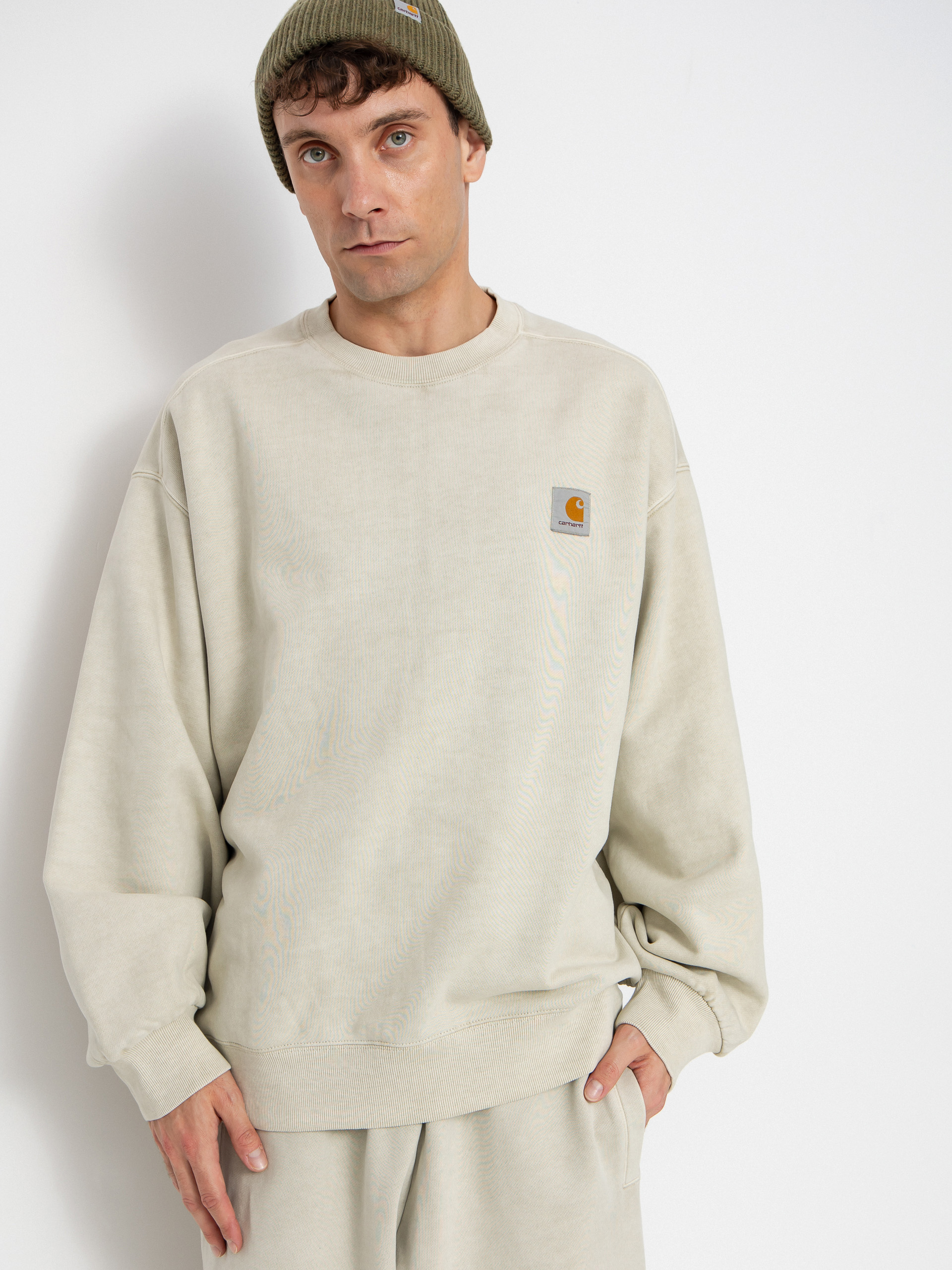 Carhartt WIP Vista Sweatshirt (fleur de sel/garment dyed)