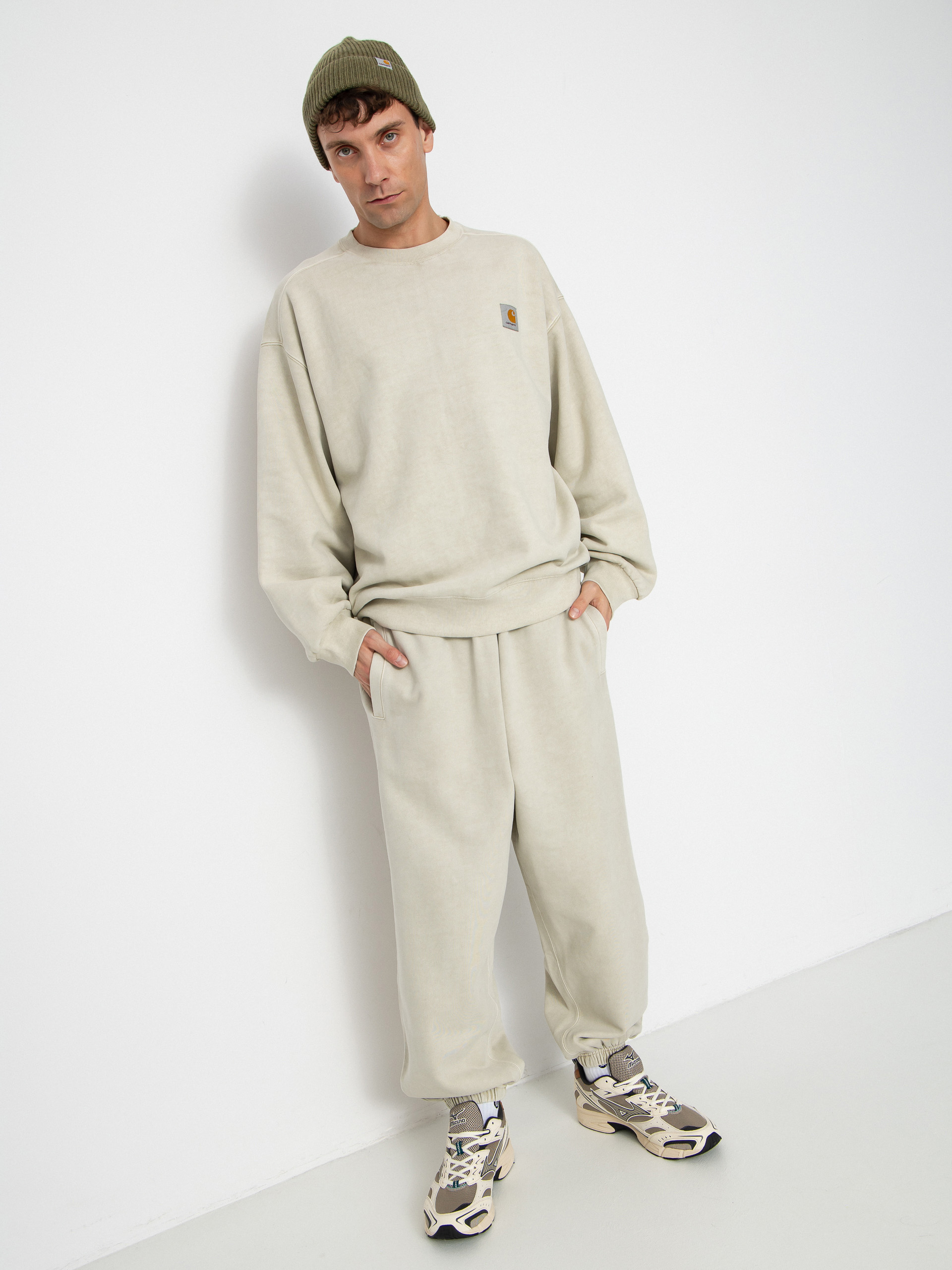Carhartt WIP Vista Sweatshirt - beige (fleur de sel/garment dyed)