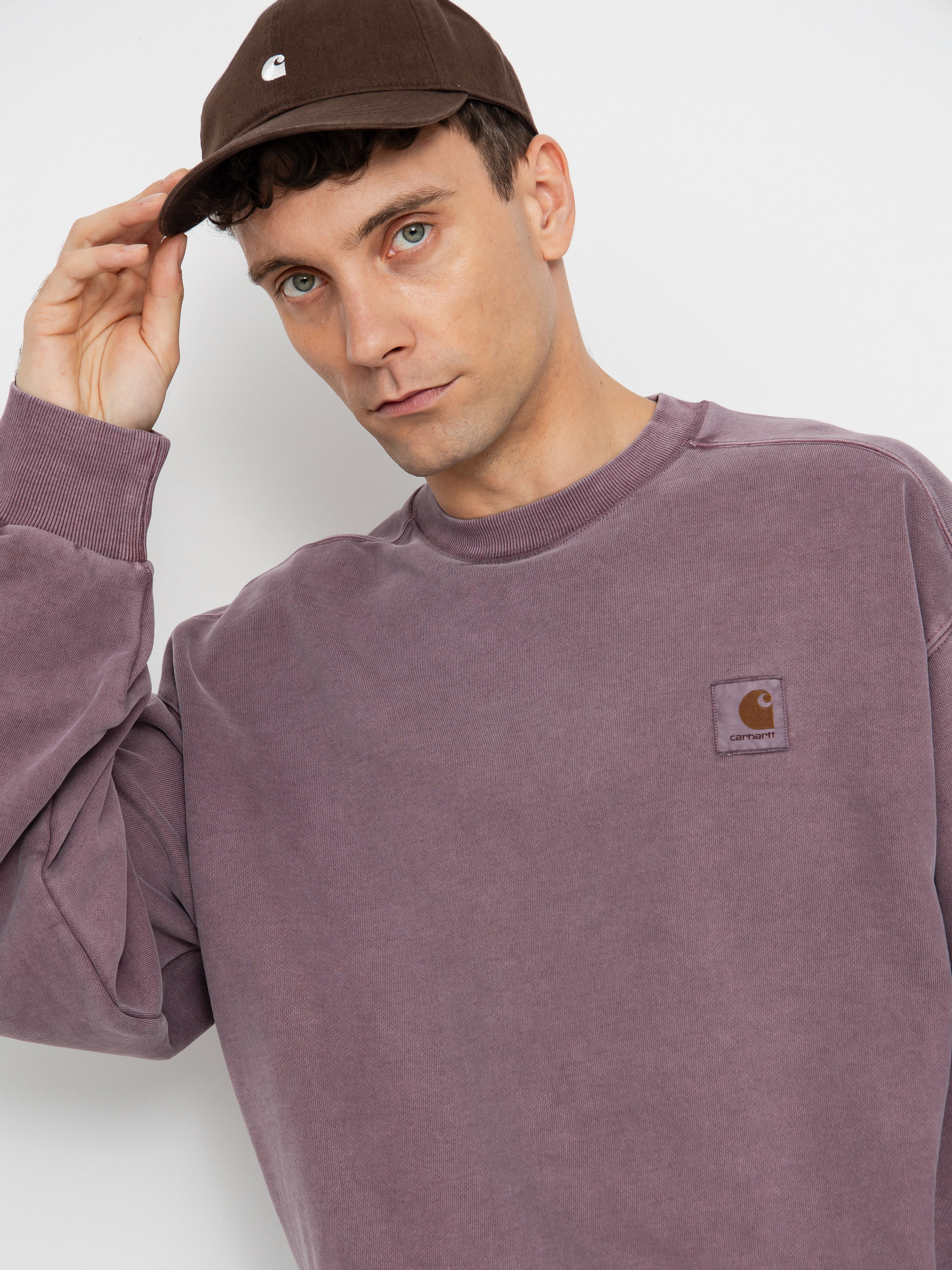 Carhartt WIP Sweatshirt Vista (phlox/garment dyed)