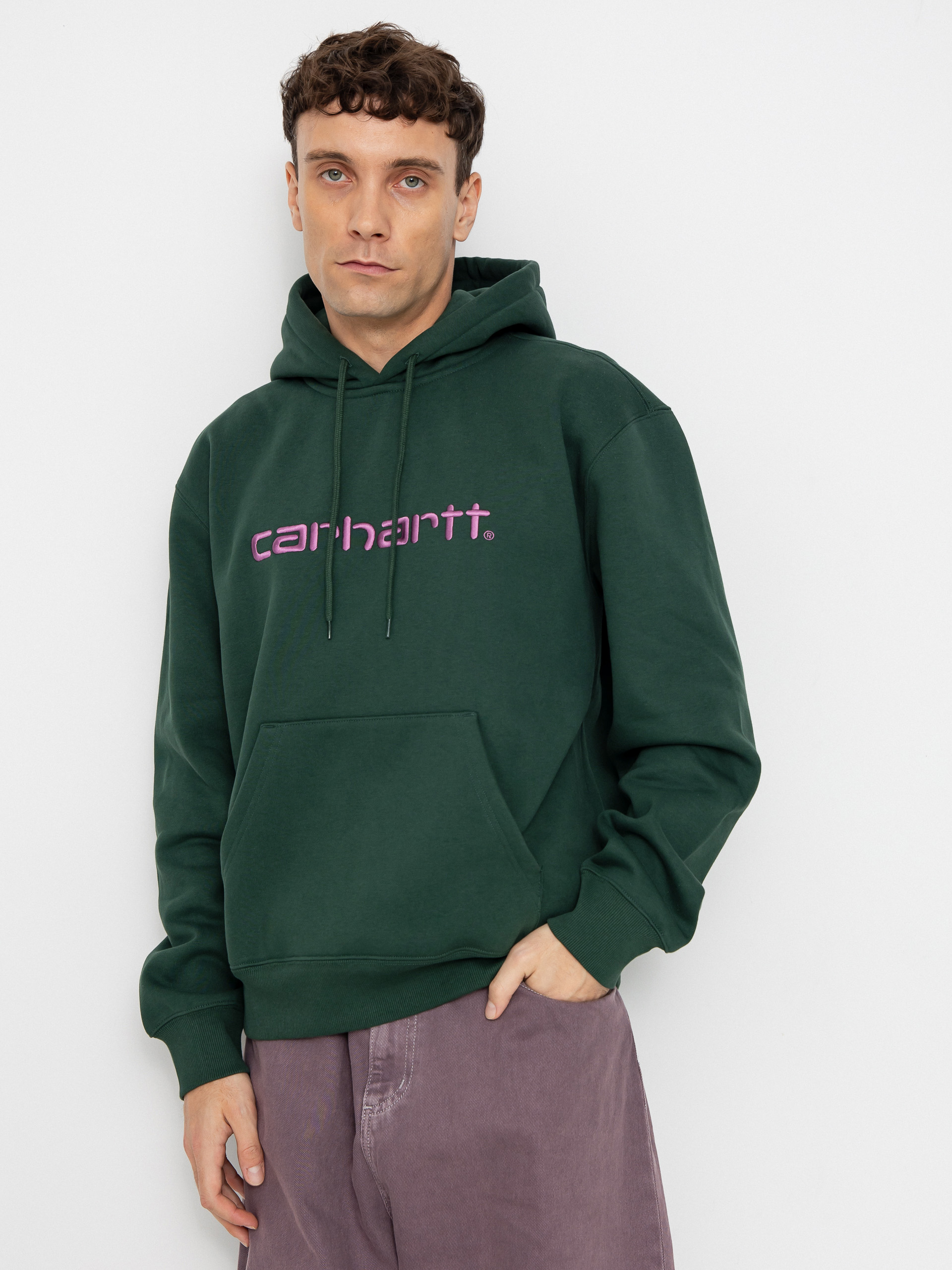 Carhartt WIP Hoodie Carhartt HD (sycamore tree/phlox)