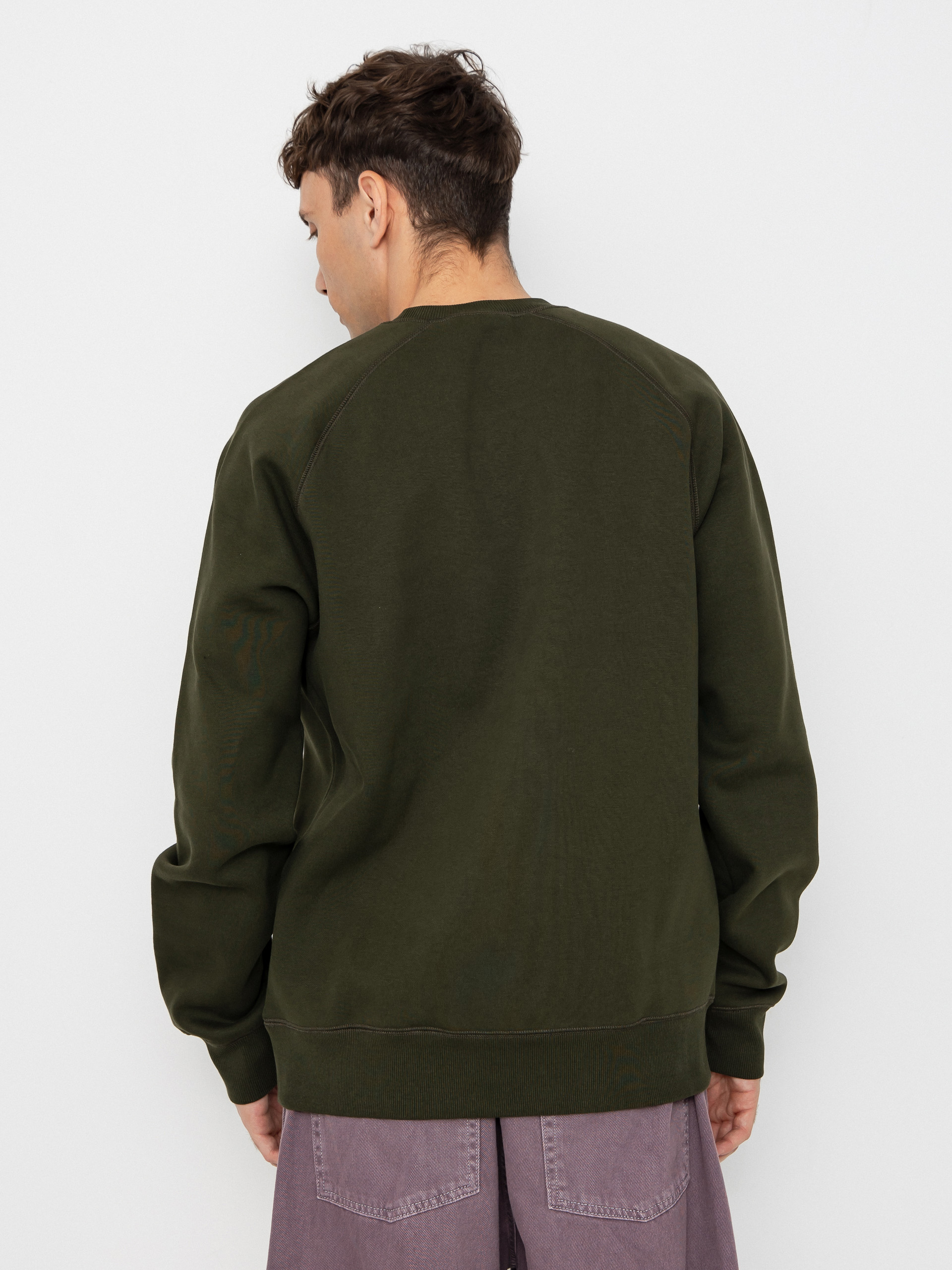 Carhartt WIP Chase Sweatshirt (olive/gold)