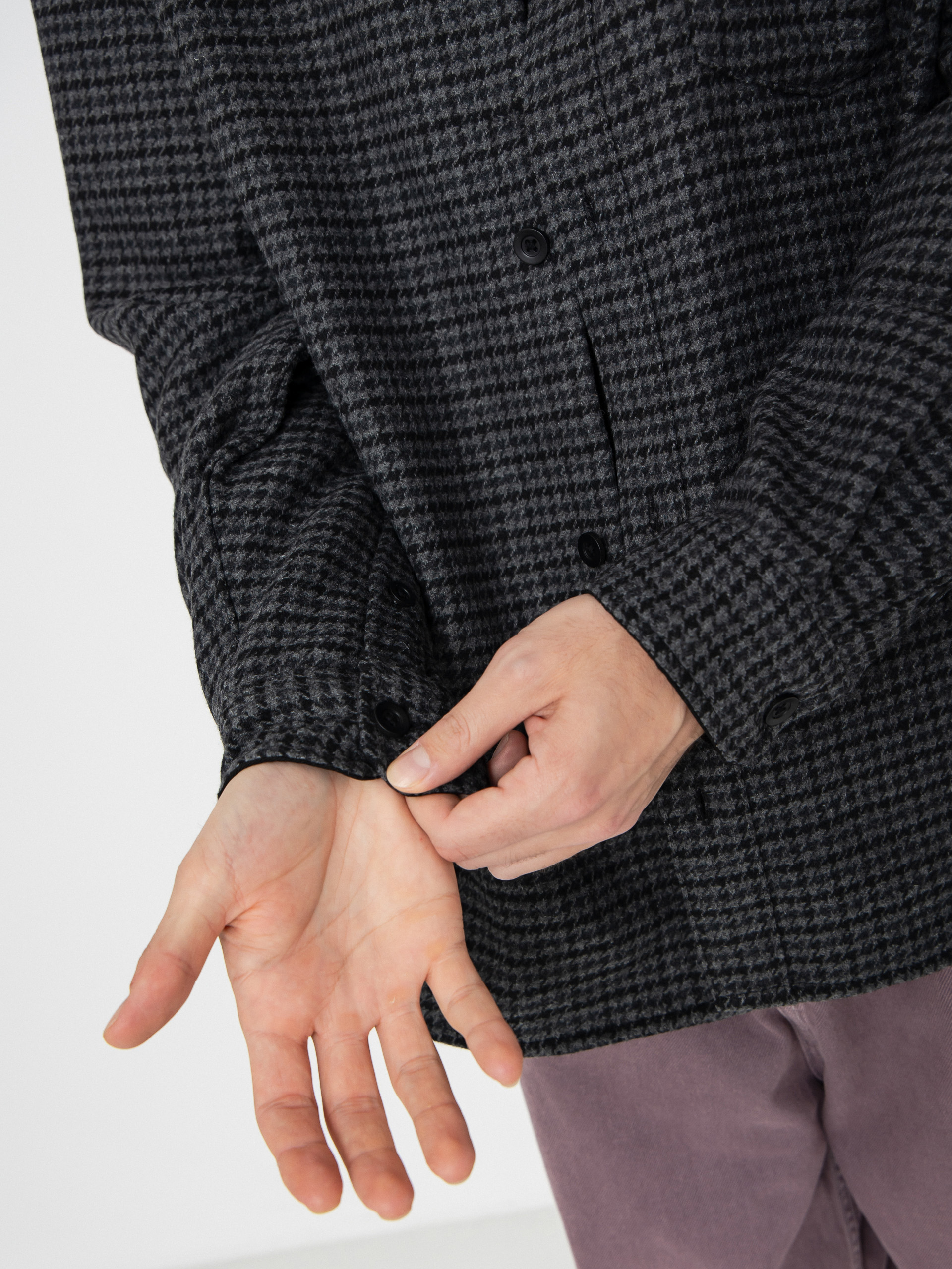 Carhartt WIP Hemd Lowis (lowis houndstooth/grey heather)