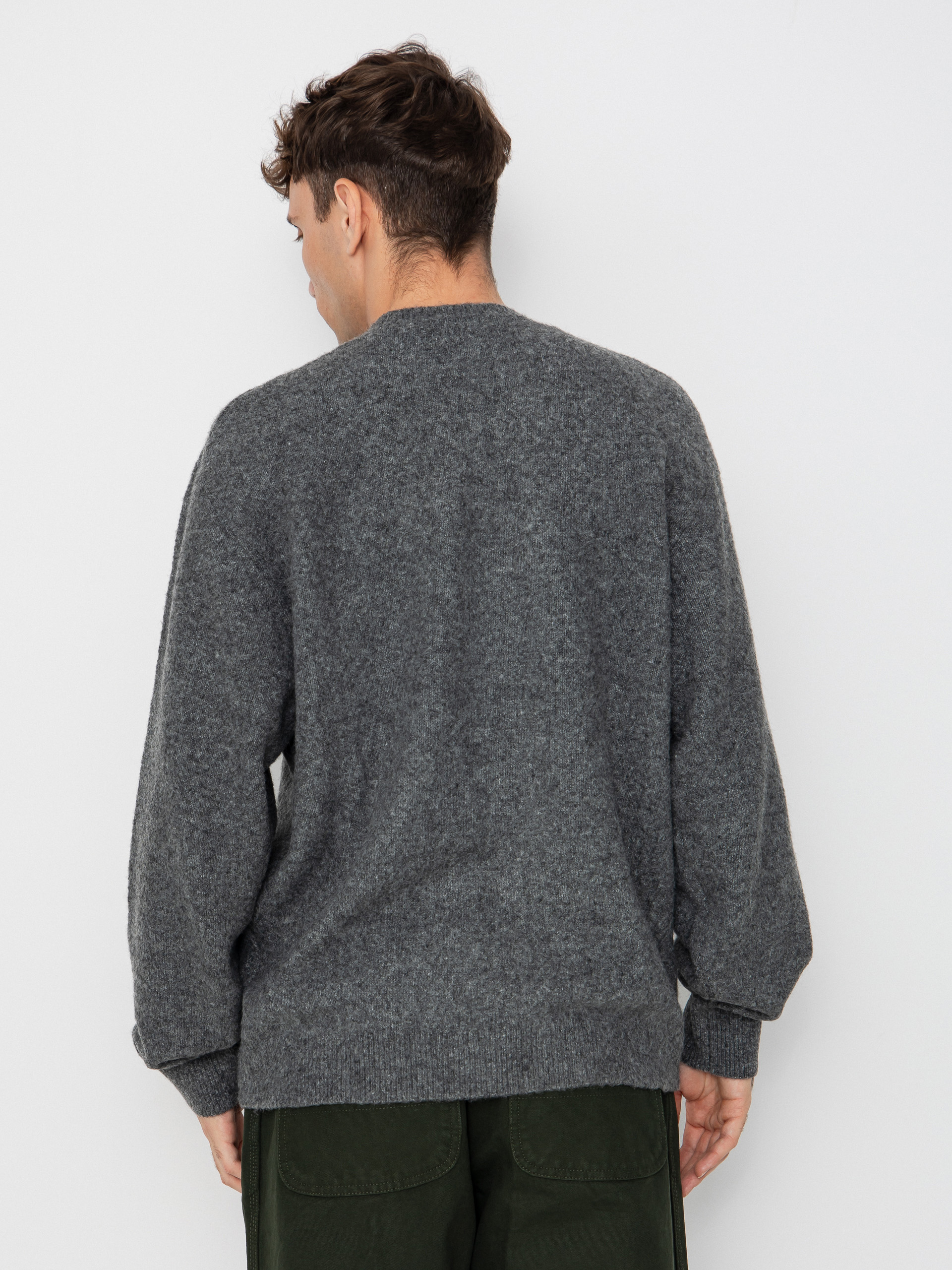 Carhartt WIP Sweater Curtis (tangled graphite)