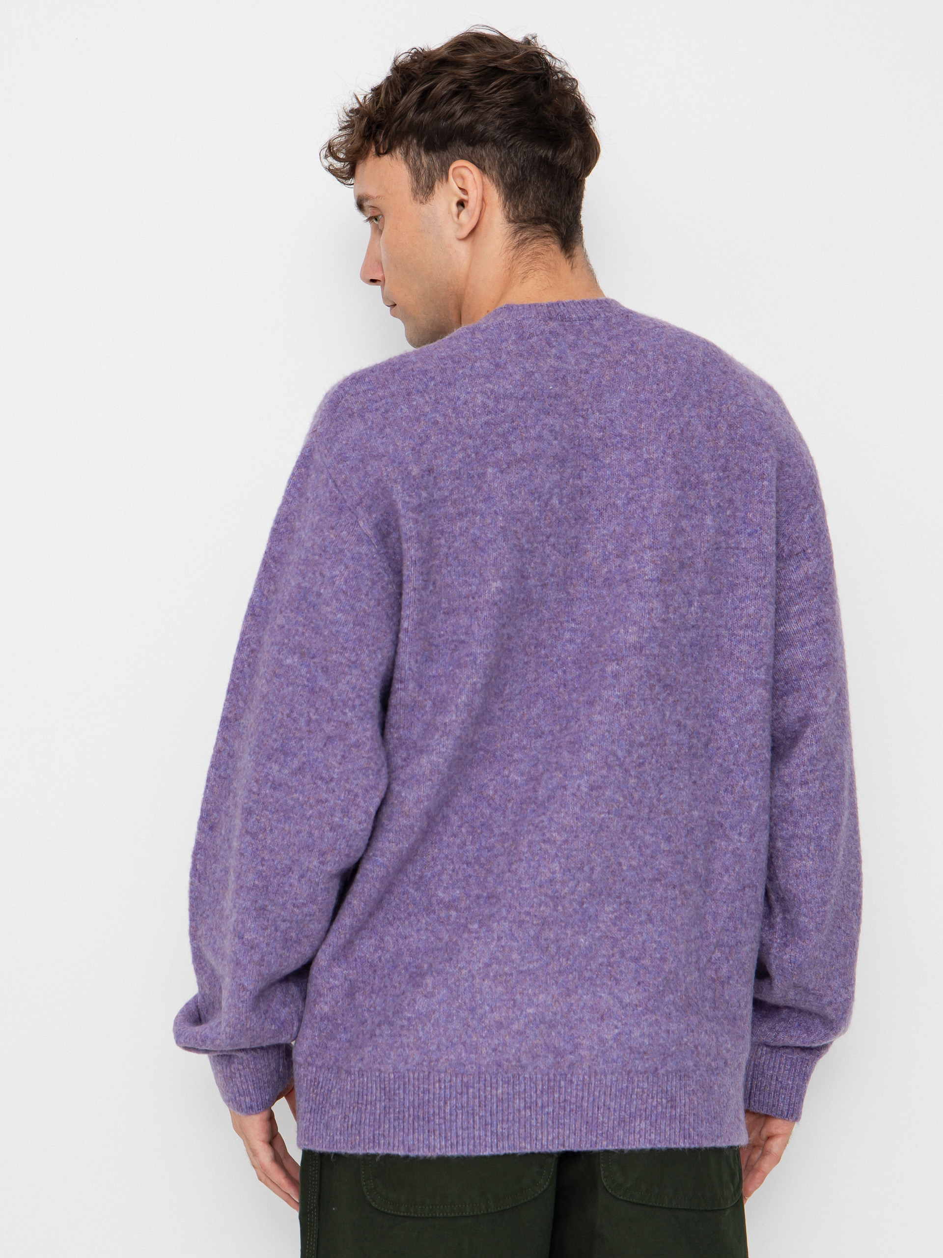 Carhartt WIP Sweater Curtis (tangled phlox)