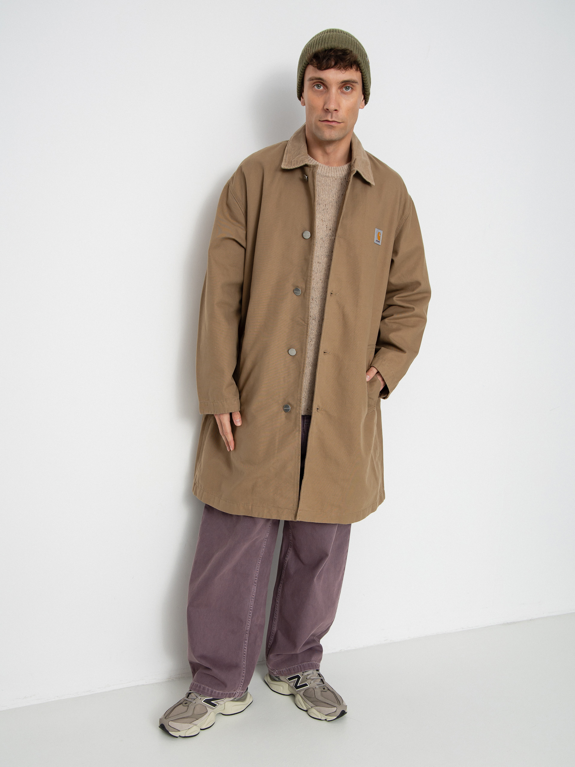 Carhartt WIP Coat Webster Coat (leather/leather/rinsed)