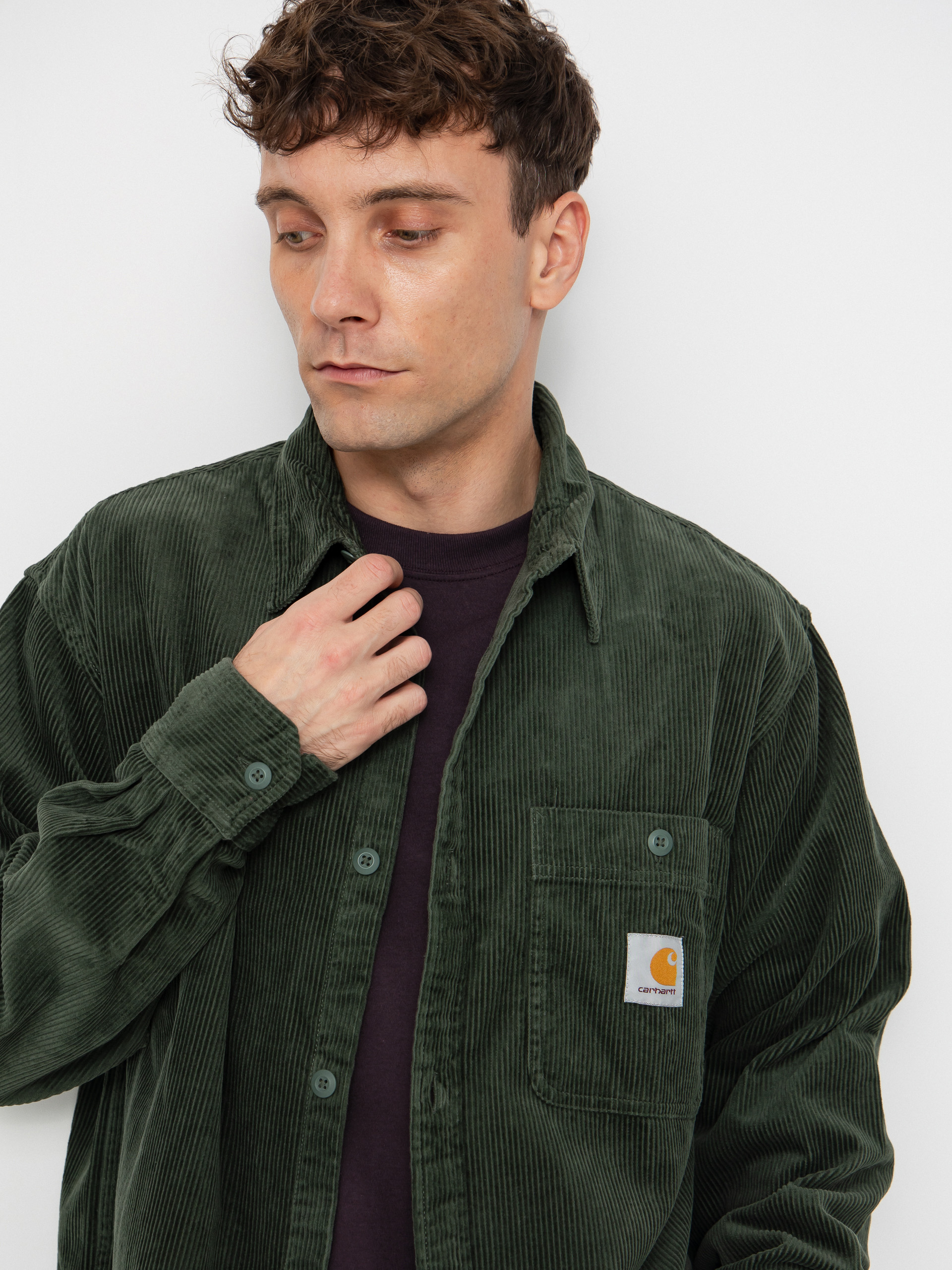 Carhartt WIP Shirt Flint - green (opuntia)