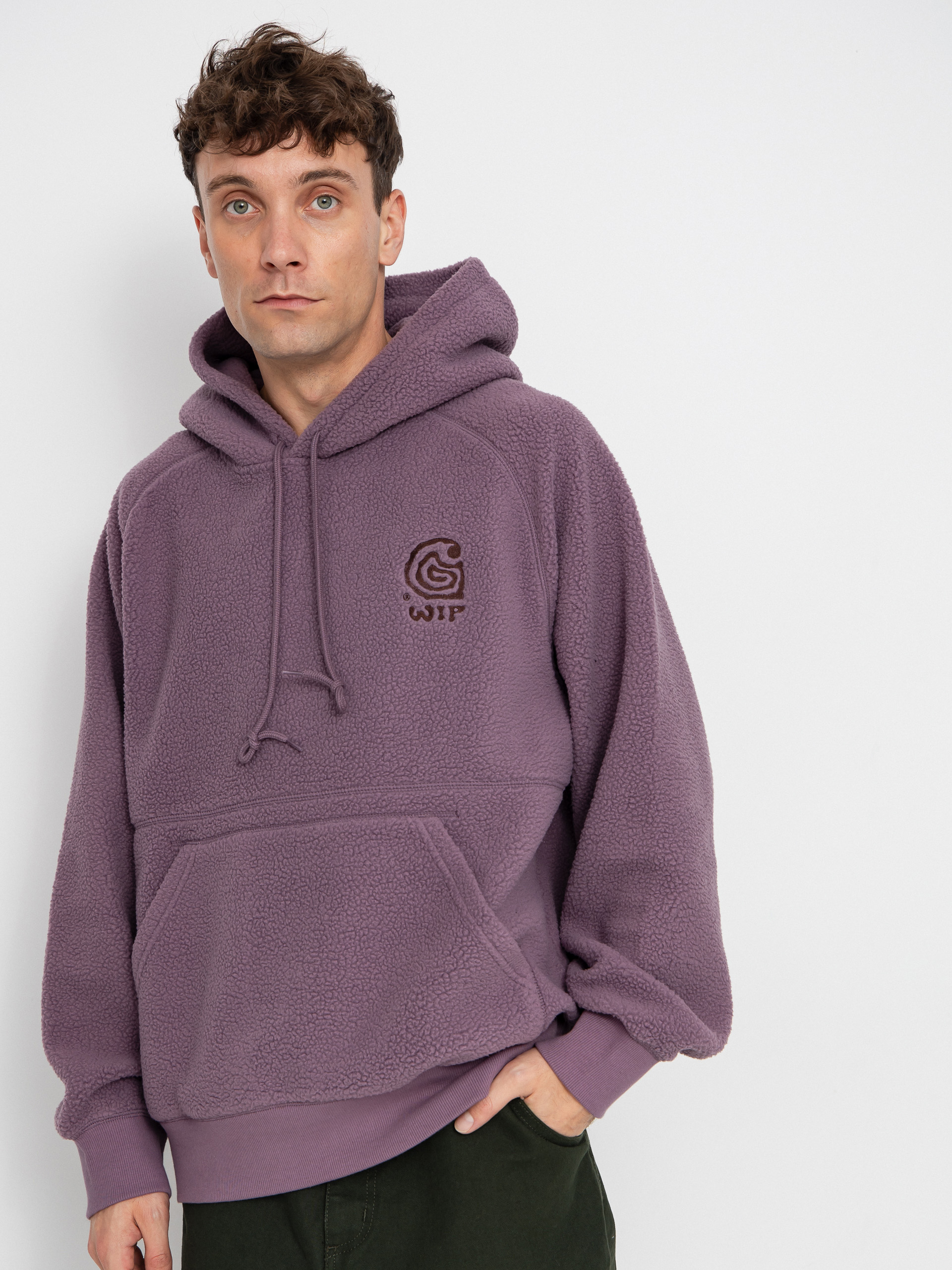 Carhartt WIP Hoodie Helix HD - violet (phlox/palisander)